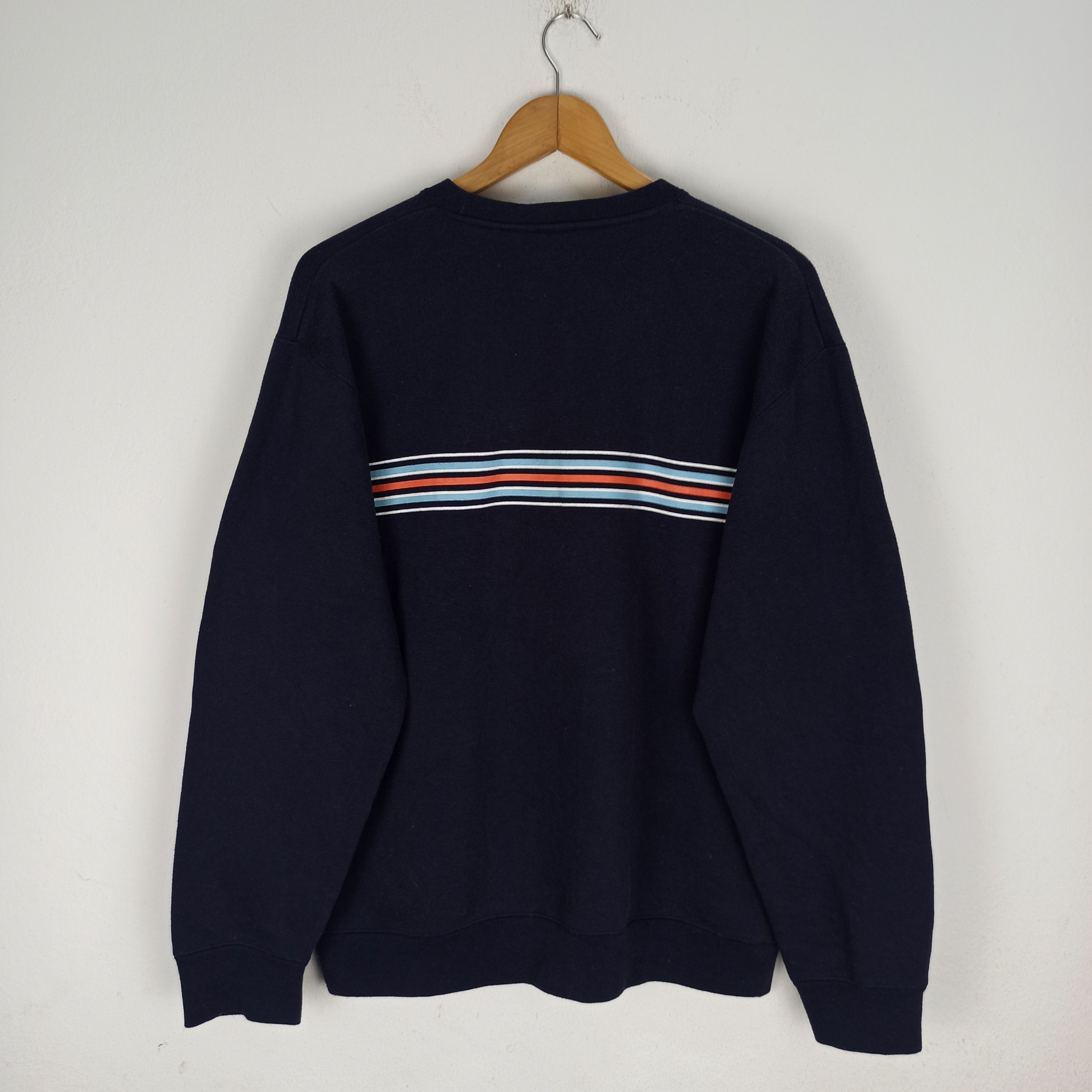 Japanese Brand Vintage Nev Sweatshirt Crewneck Jumper Line Design Size US M / EU 48-50 / 2 - 5 Thumbnail