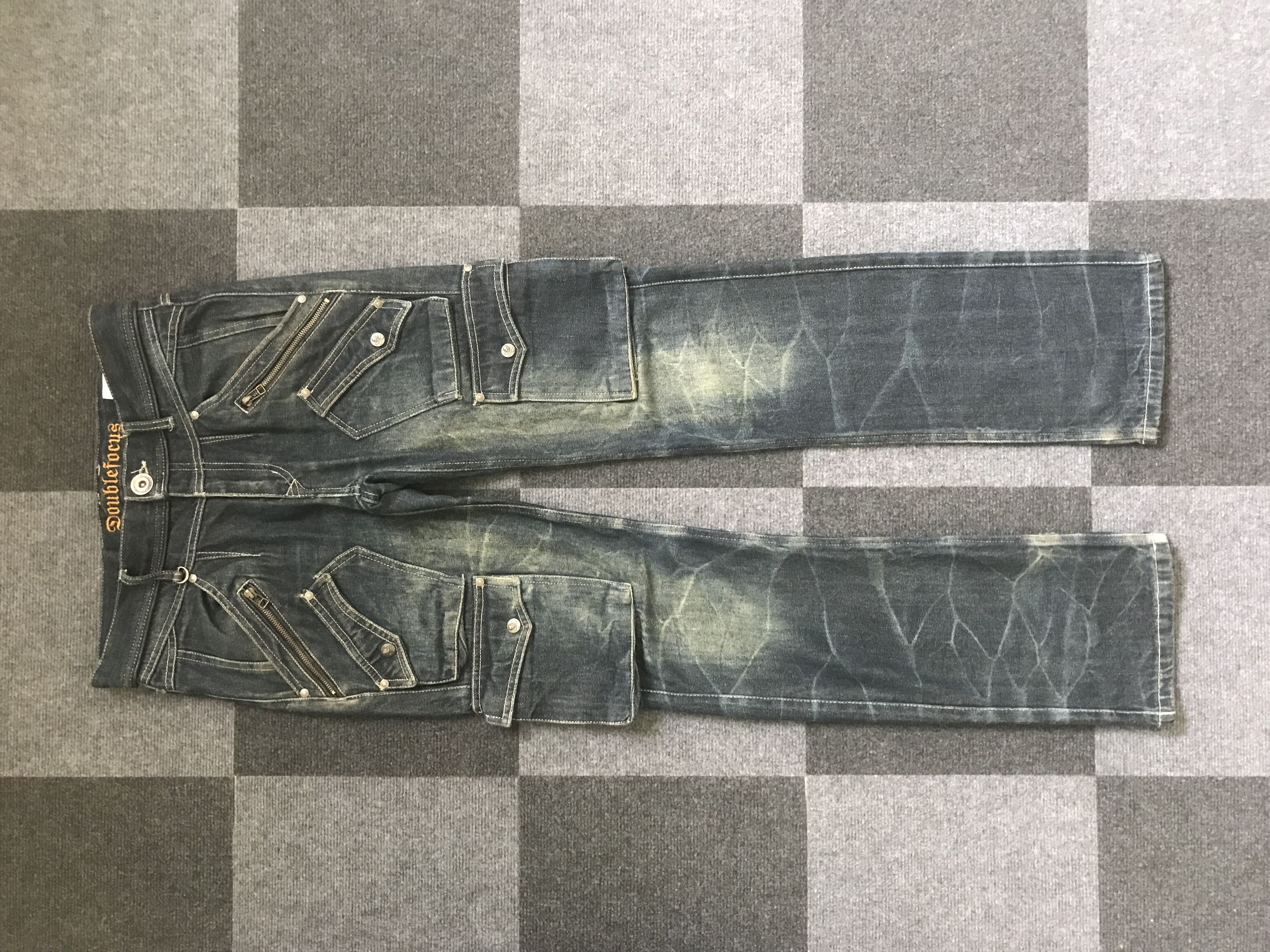 image of Military x Seditionaries Cp165 Doublefocus Japan Seditionaries Street Tactical Jeans in Raw Denim (