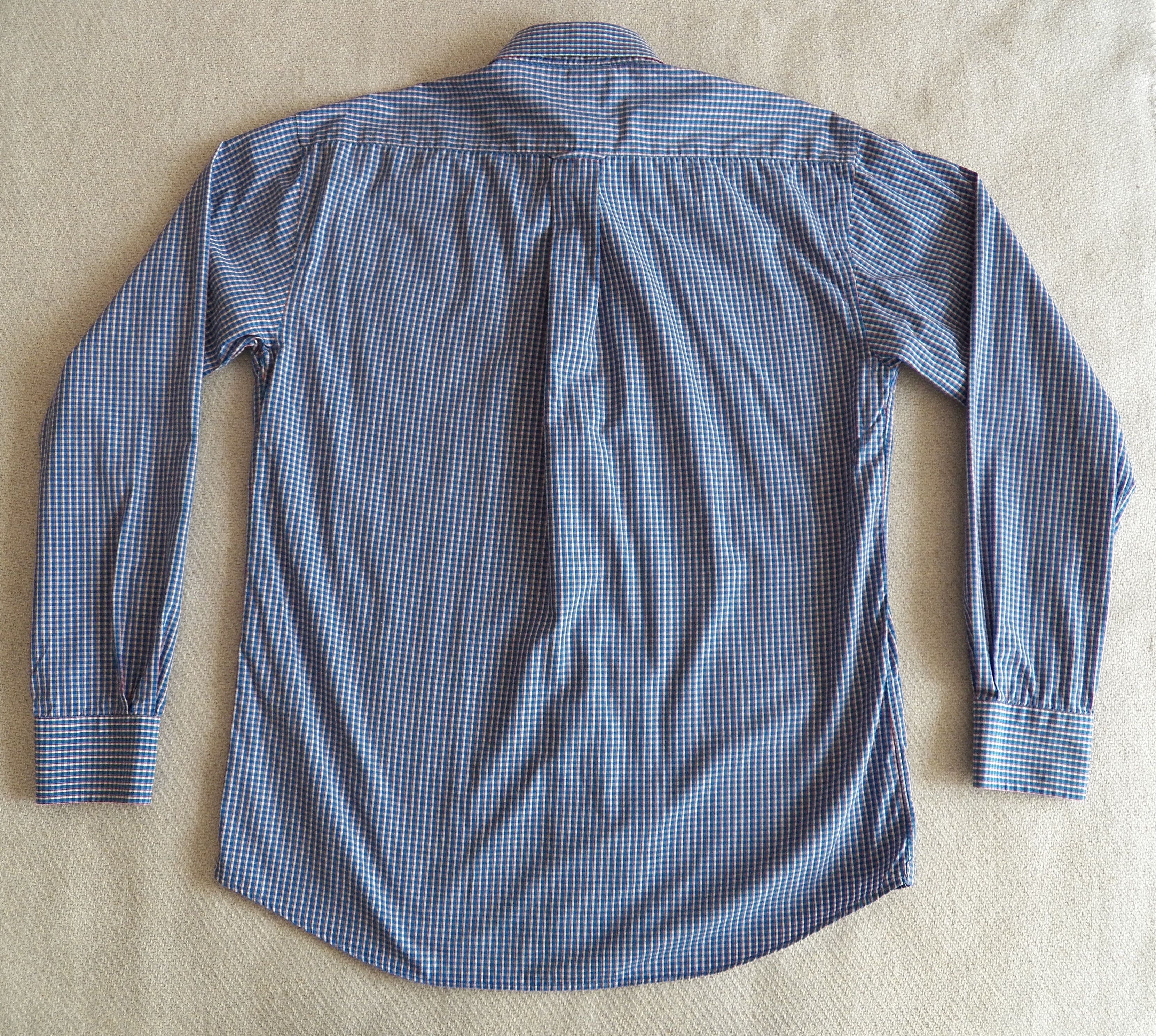 Gant ELLIOT GANT SHIRT blue multi check cotton longsleeve reg fit Size US M / EU 48-50 / 2 - 7 Thumbnail