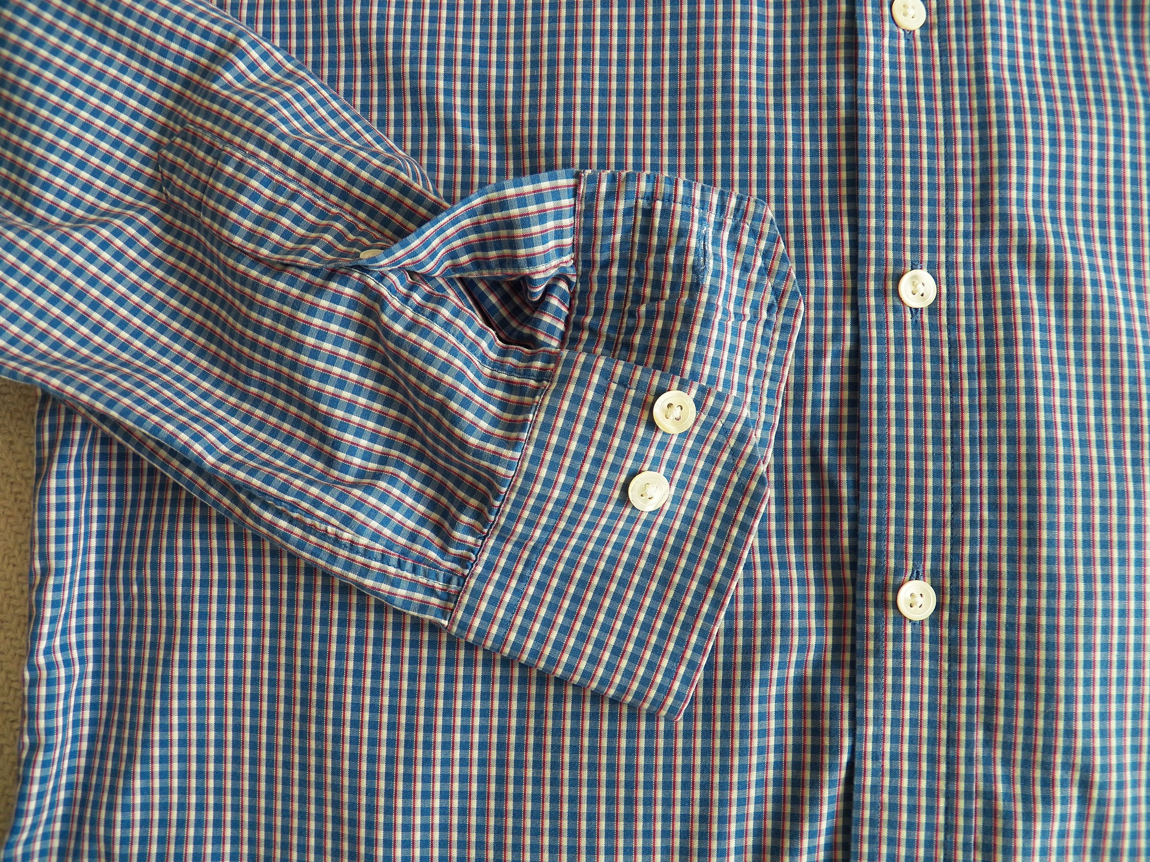 Gant ELLIOT GANT SHIRT blue multi check cotton longsleeve reg fit Size US M / EU 48-50 / 2 - 9 Thumbnail