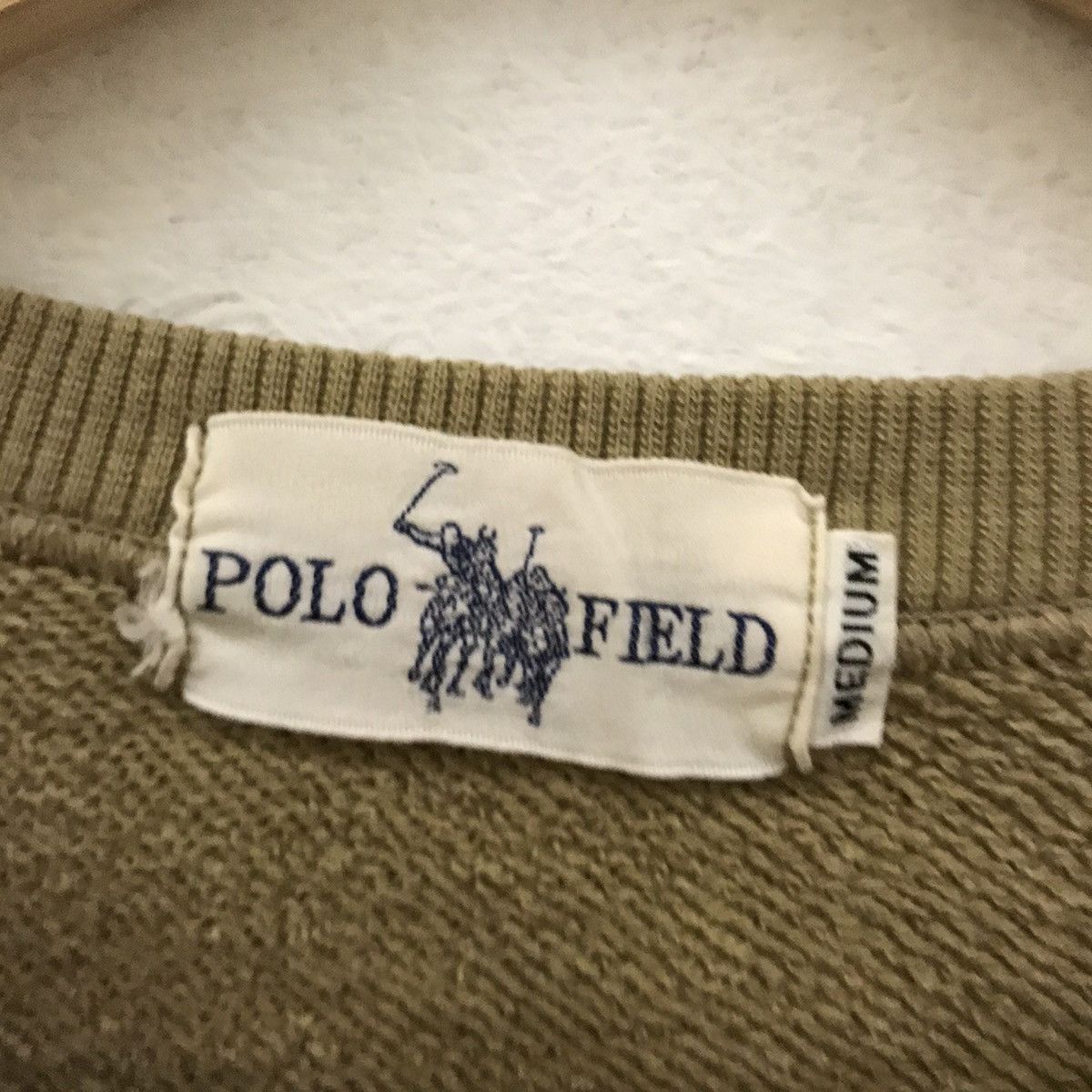 Vintage Polo Field Sweatshirt Crewneck Big Logo Spellout Polo Field Size US M / EU 48-50 / 2 - 5 Thumbnail