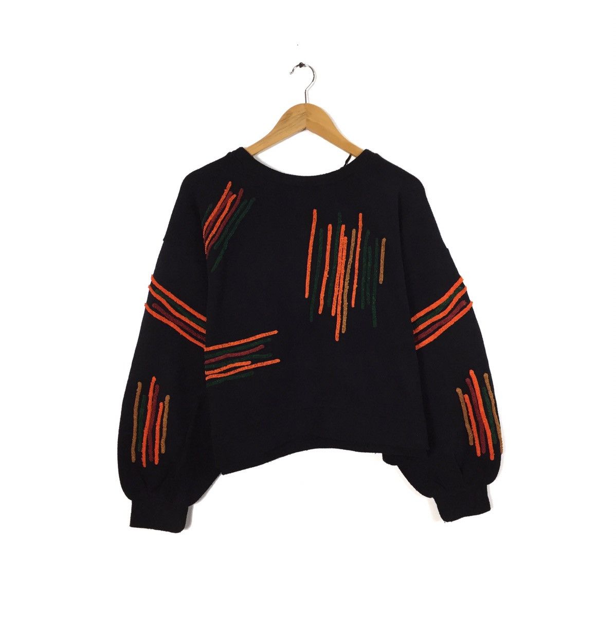 Zara Vintage Zara Fleece Sweatshirt CrewNeck Zara Knit Size US M / EU 48-50 / 2 - 1 Thumbnail