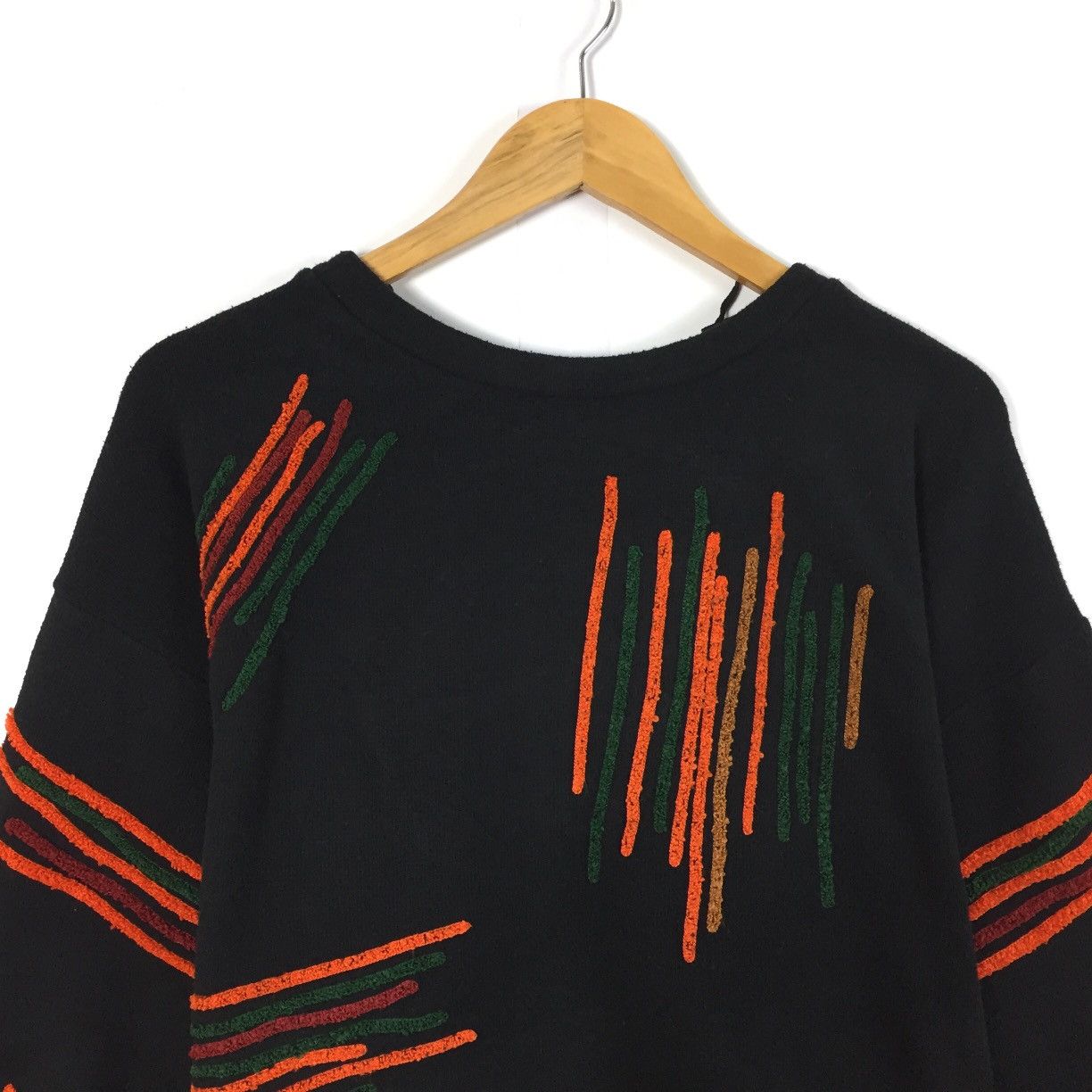 Zara Vintage Zara Fleece Sweatshirt CrewNeck Zara Knit Size US M / EU 48-50 / 2 - 2 Thumbnail