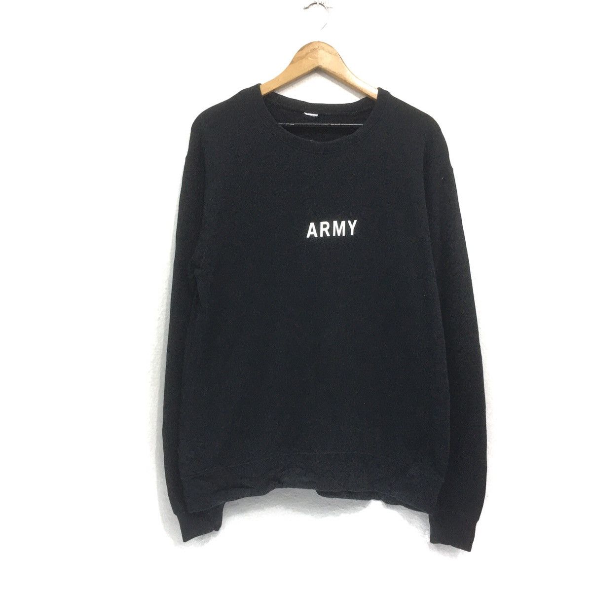 Other Vintage ARMY Sweatshirt Crewneck biglogo Spellout U.S ARMY Size US M / EU 48-50 / 2 - 1 Thumbnail