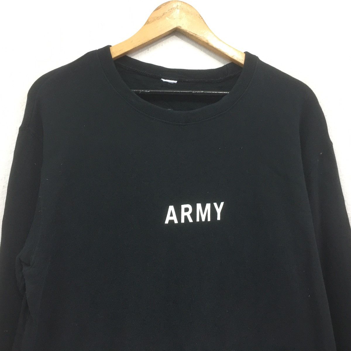 Other Vintage ARMY Sweatshirt Crewneck biglogo Spellout U.S ARMY Size US M / EU 48-50 / 2 - 3 Thumbnail