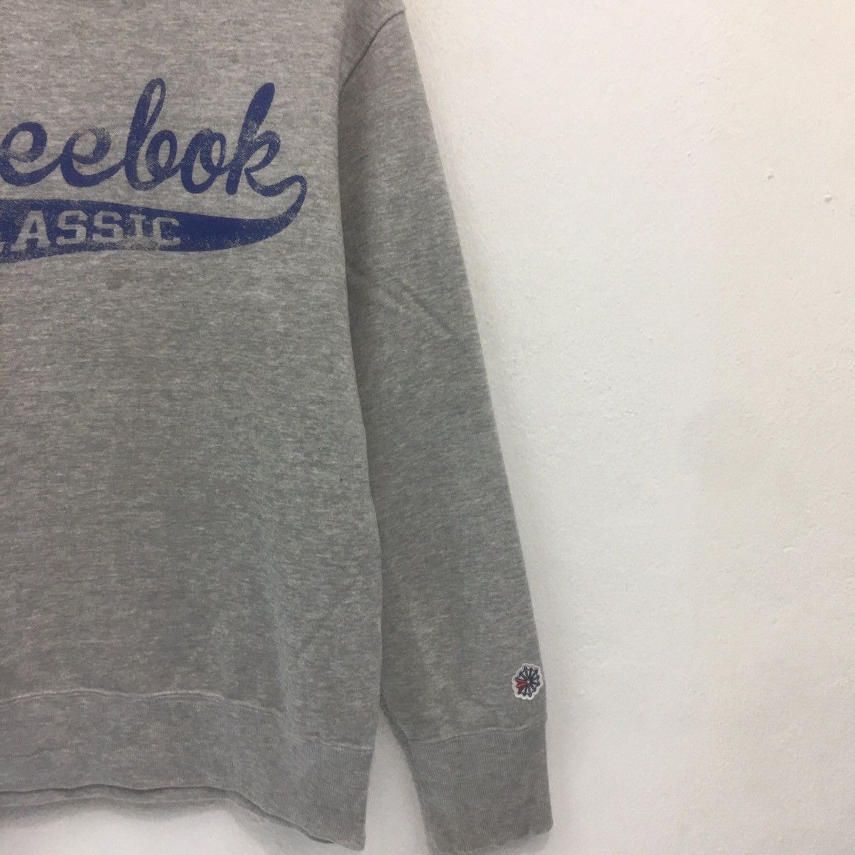 Reebok × Vintage Vintage REEBOK Sweatshirt Big Logo Spellout Clasic Size US M / EU 48-50 / 2 - 4 Thumbnail