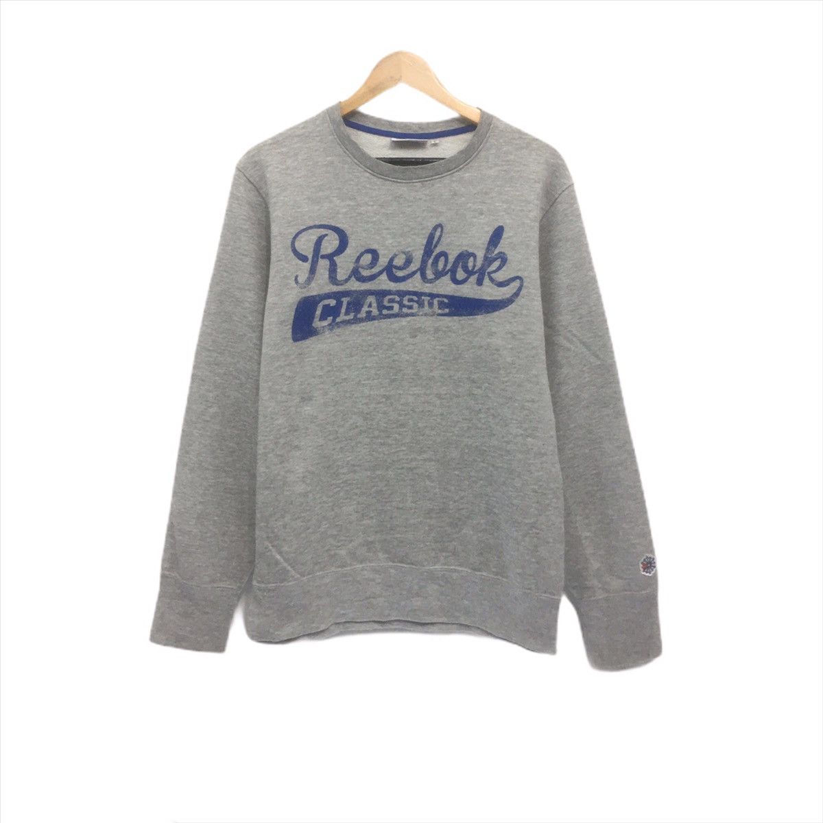 Reebok × Vintage Vintage REEBOK Sweatshirt Big Logo Spellout Clasic Size US M / EU 48-50 / 2 - 1 Thumbnail