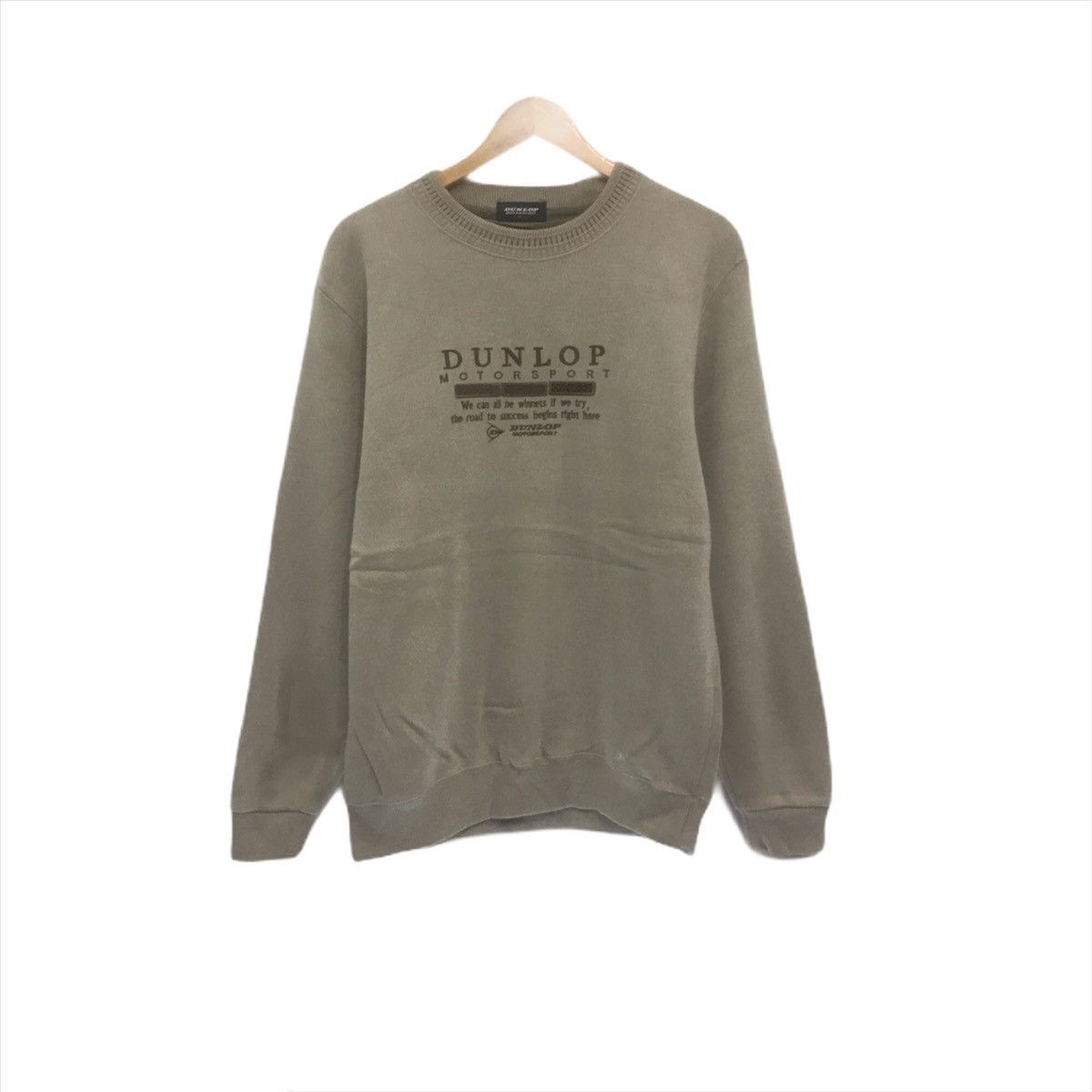 Dunlop × Sports Specialties Vintage DUNLOP Motorsport Sweatshirt Crewneck Embroidery Size US M / EU 48-50 / 2 - 1 Thumbnail