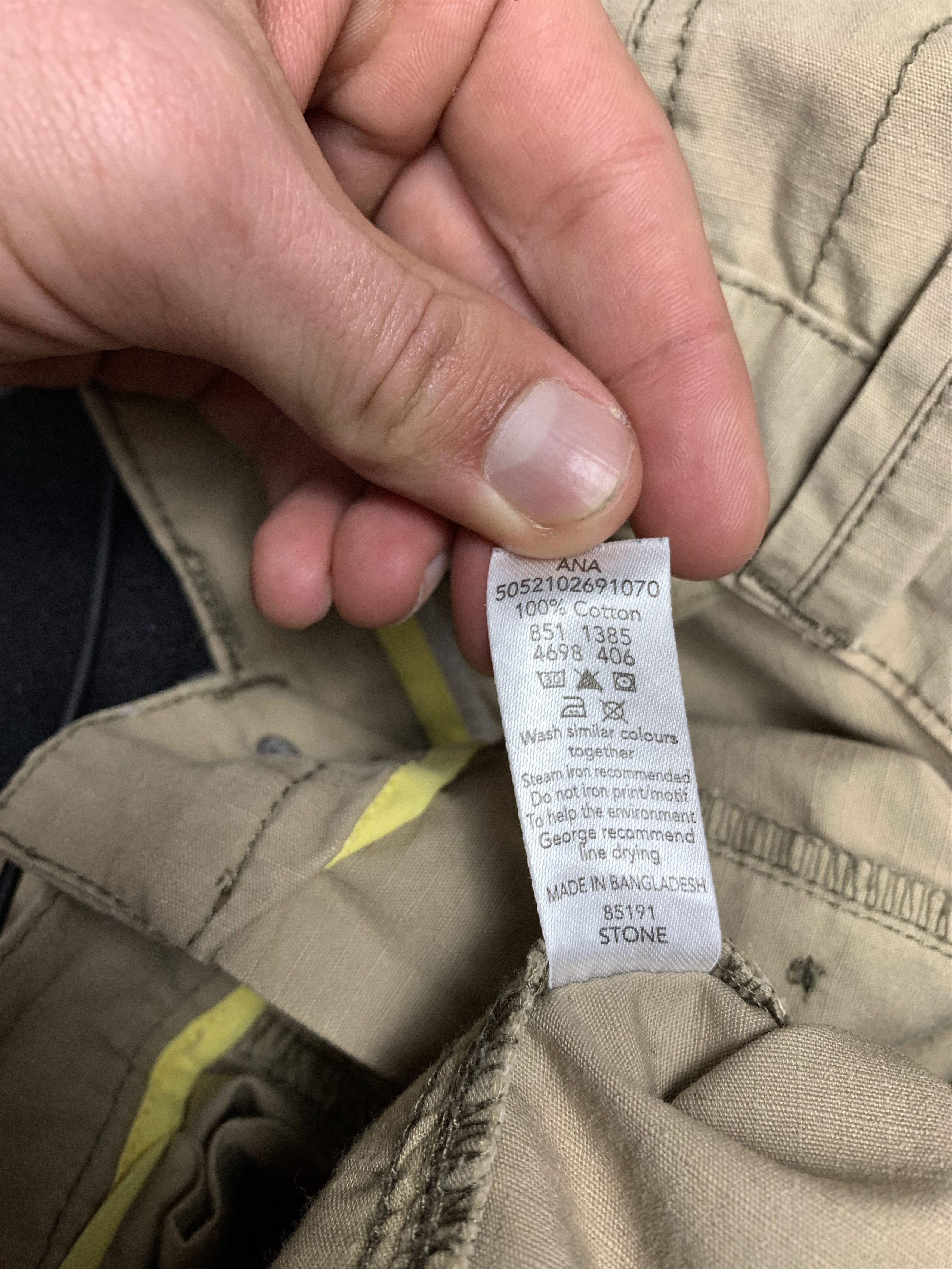 Vintage Cargo tactical utility military Pants Size US 34 / EU 50 - 8 Thumbnail