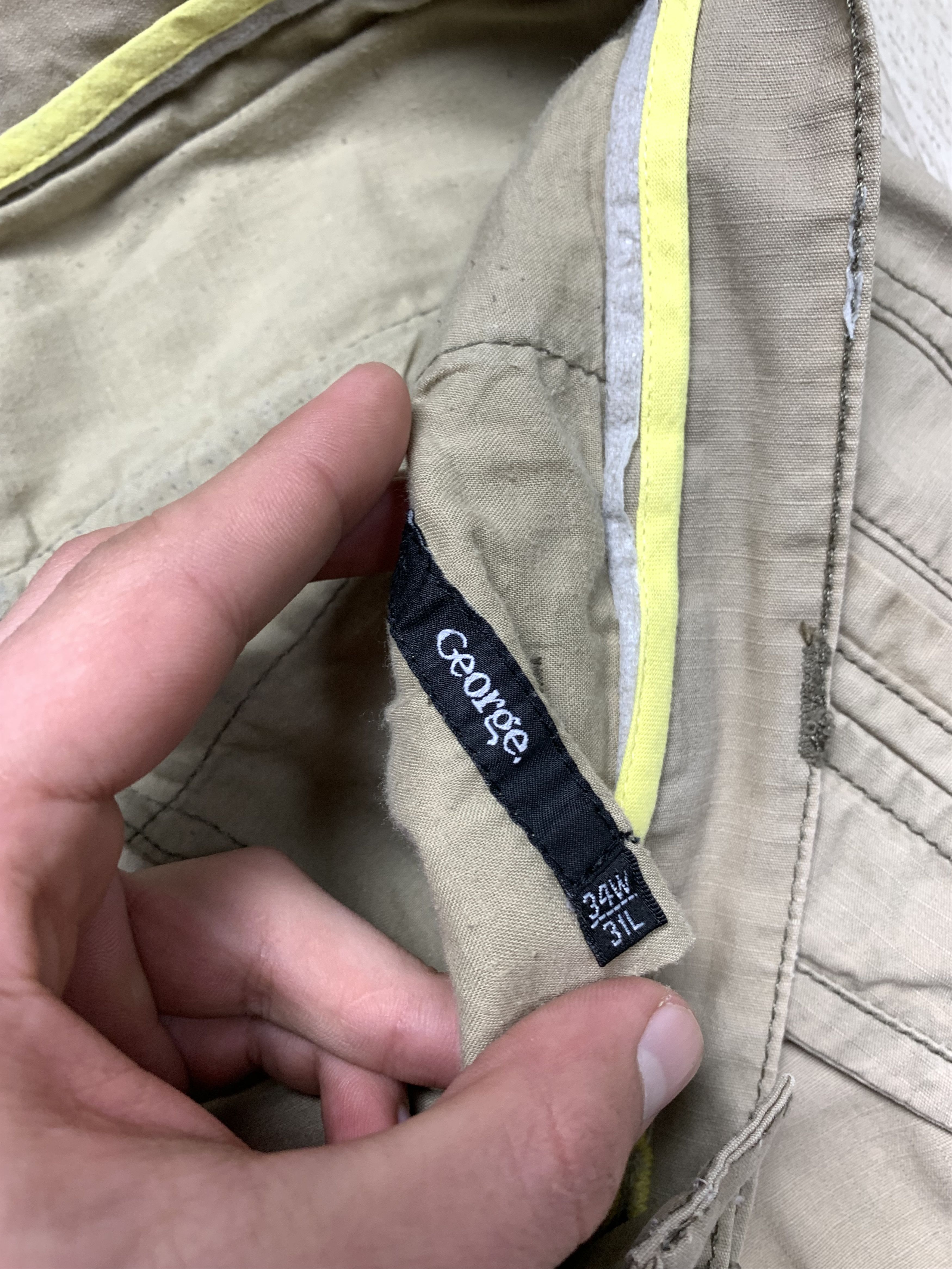 Vintage Cargo tactical utility military Pants Size US 34 / EU 50 - 7 Thumbnail