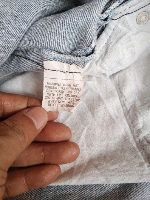Levi's 80s Vintage Levi's 501 Made In USA Light Wash Jeans 32x35 Size US 32 / EU 48 - 11 Thumbnail