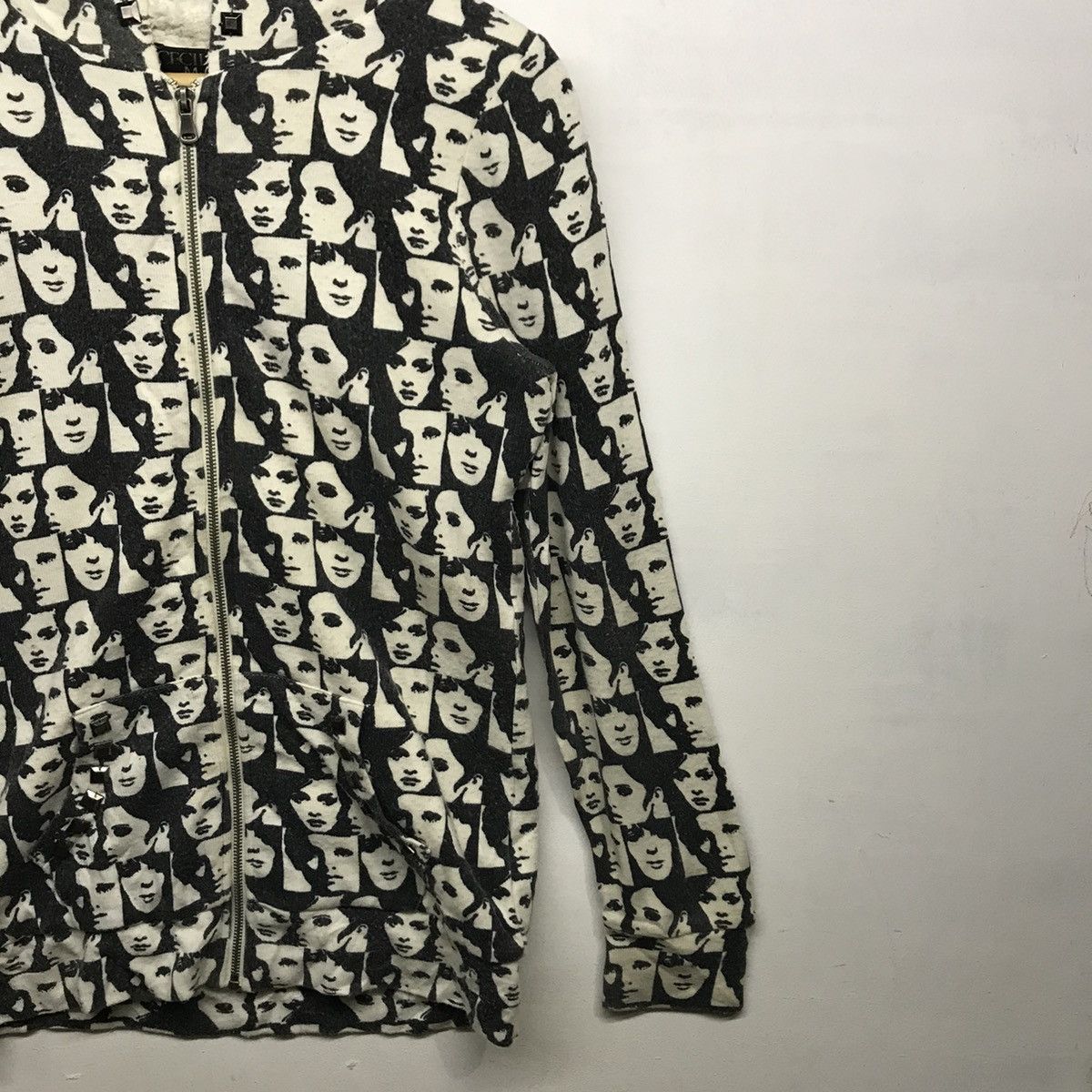Designer Cecil McBee Full Print Zipper Hoodies Size US M / EU 48-50 / 2 - 3 Thumbnail