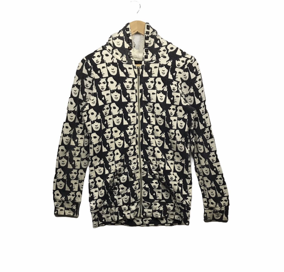 Designer Cecil McBee Full Print Zipper Hoodies Size US M / EU 48-50 / 2 - 1 Thumbnail