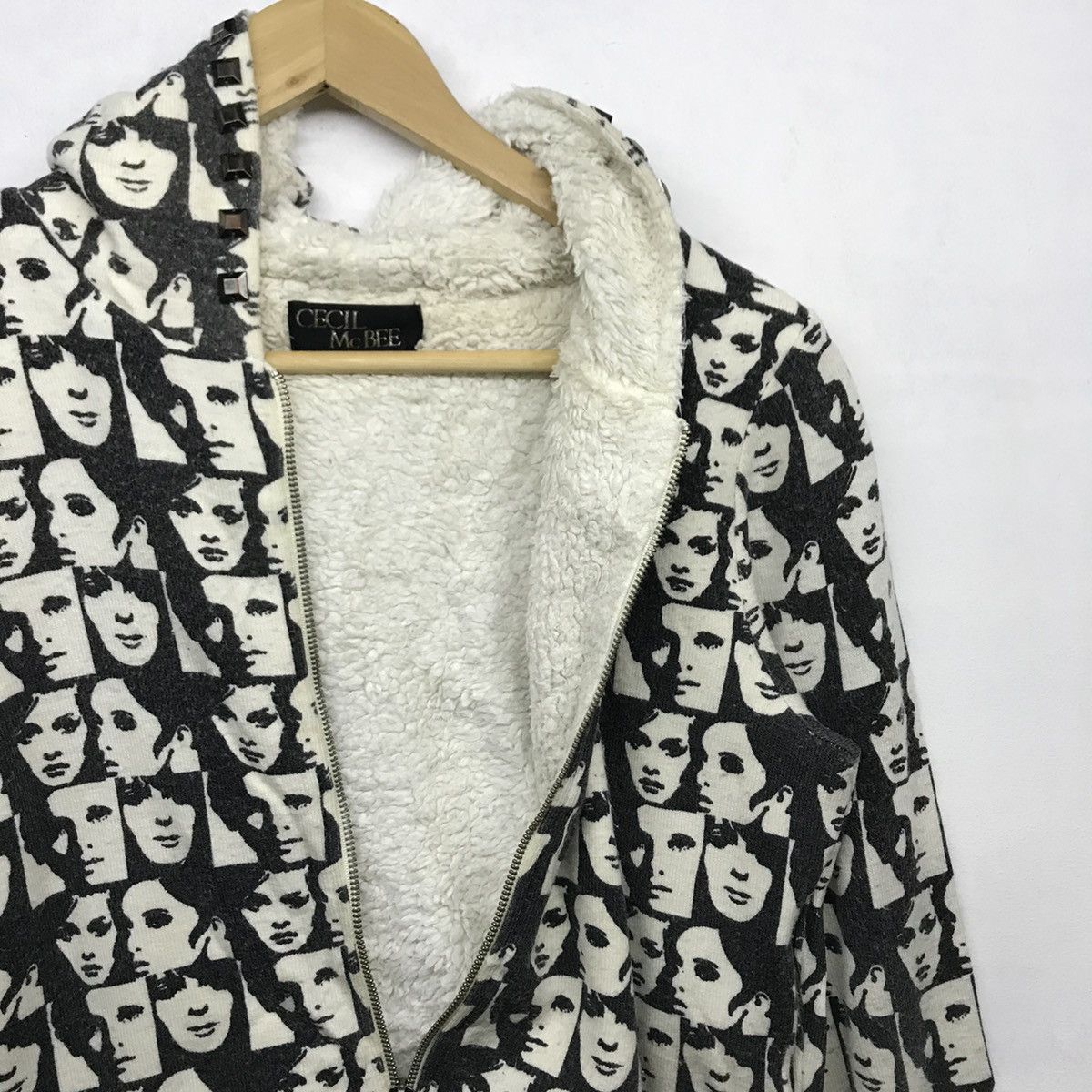 Designer Cecil McBee Full Print Zipper Hoodies Size US M / EU 48-50 / 2 - 6 Thumbnail