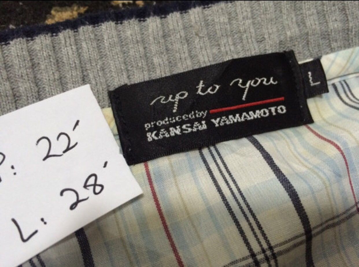 Kansai Yamamoto Up To You By Kansai Yamamoto Sweatshirt Rare Size US L / EU 52-54 / 3 - 4 Thumbnail