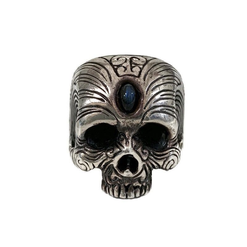 Magical Design Magical Design Warrior Skull Ring Size ONE SIZE - 1 Thumbnail