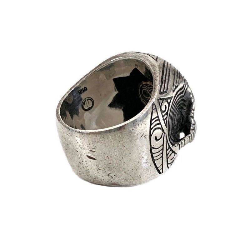 Magical Design Magical Design Warrior Skull Ring Size ONE SIZE - 2 Thumbnail
