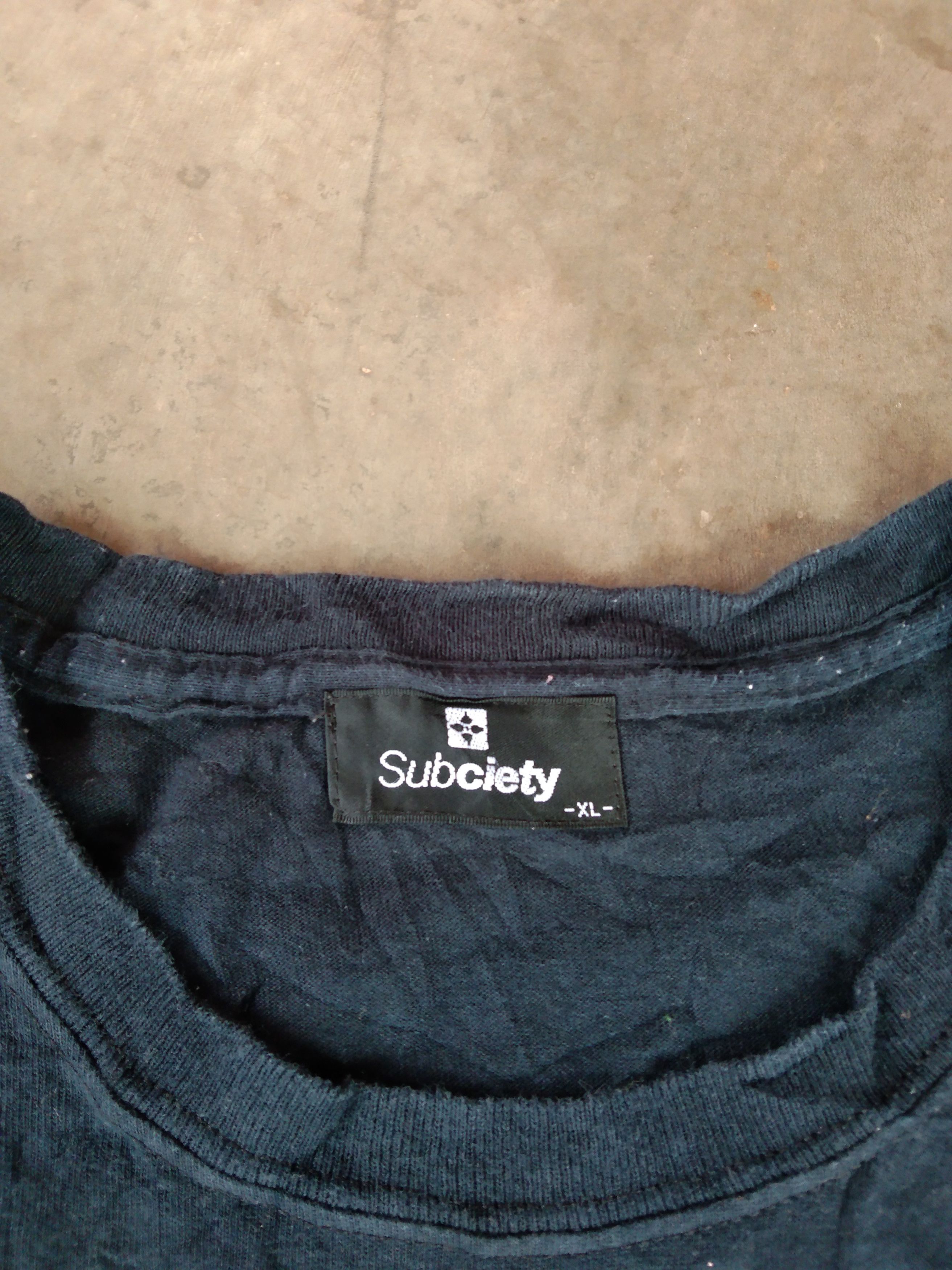 Japanese Brand Subciety Japan Logo T Shirt Size US XL / EU 56 / 4 - 6 Thumbnail