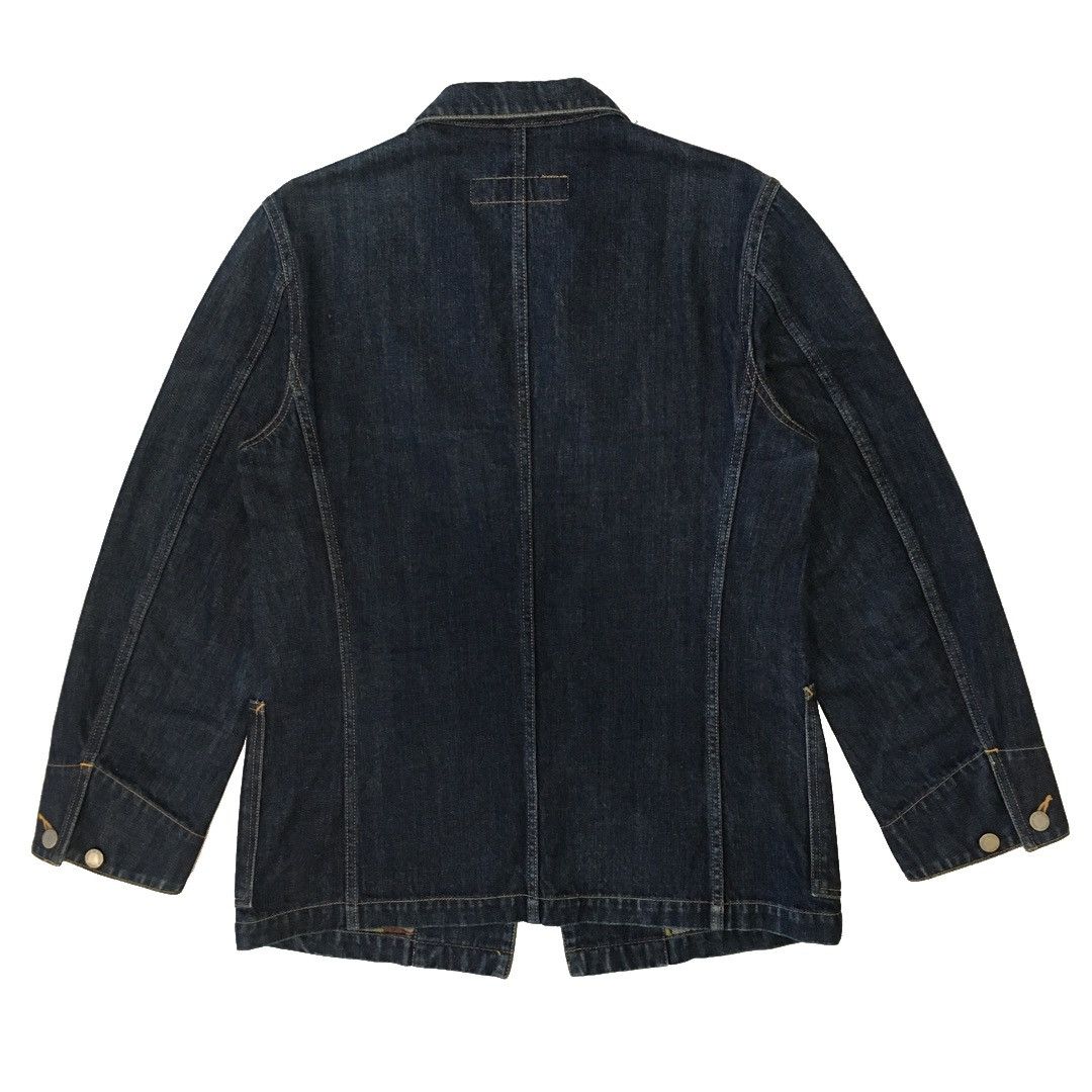 Comme des Garcons Comme Des Garçons Homme 2002 Reversible Cuba Denim Jacket Size US S / EU 44-46 / 1 - 3 Thumbnail