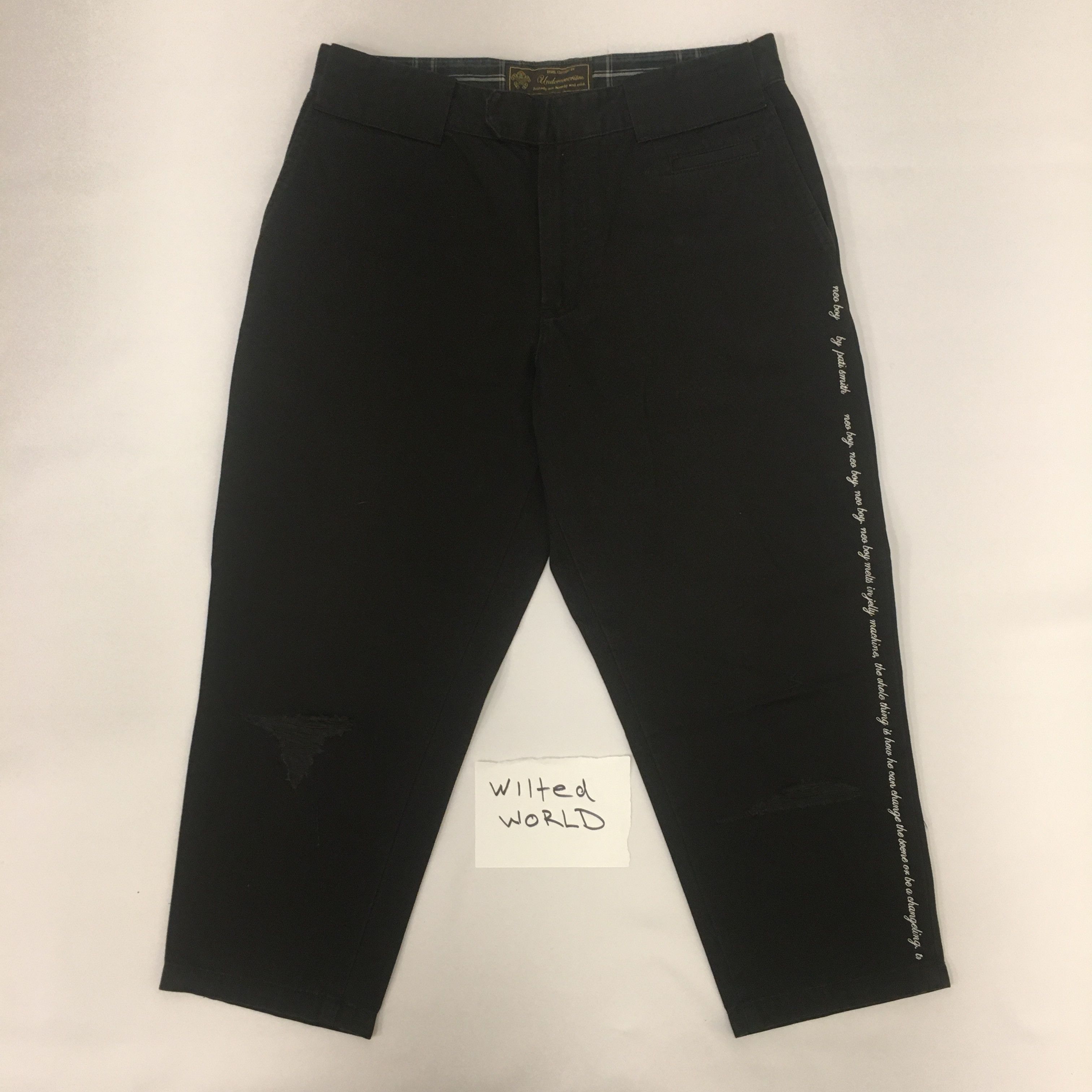 Undercover Undercover 09SS Neoboy Cropped Pants Size US 30 / EU 46 - 3 Thumbnail