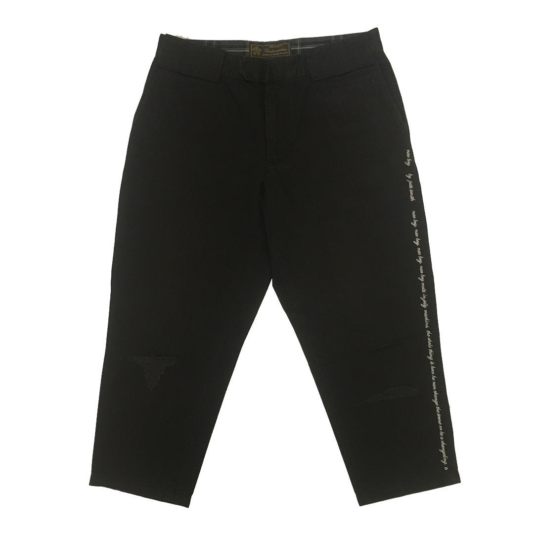 Image of Undercover 09Ss Neoboy Cropped Pants in Black, Men's (Size 30)