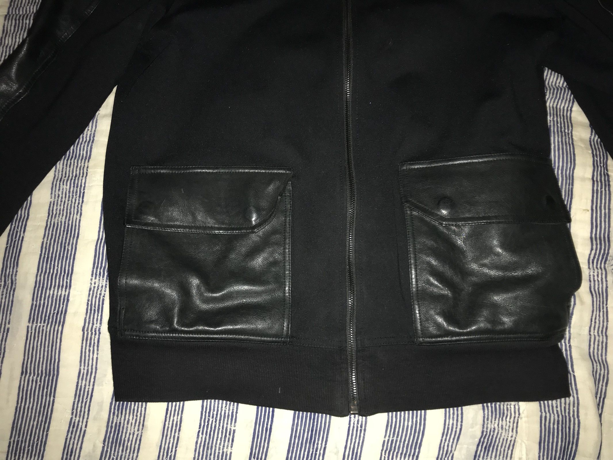 Alexander Wang Black Leather Jacket Size US M / EU 48-50 / 2 - 2 Thumbnail
