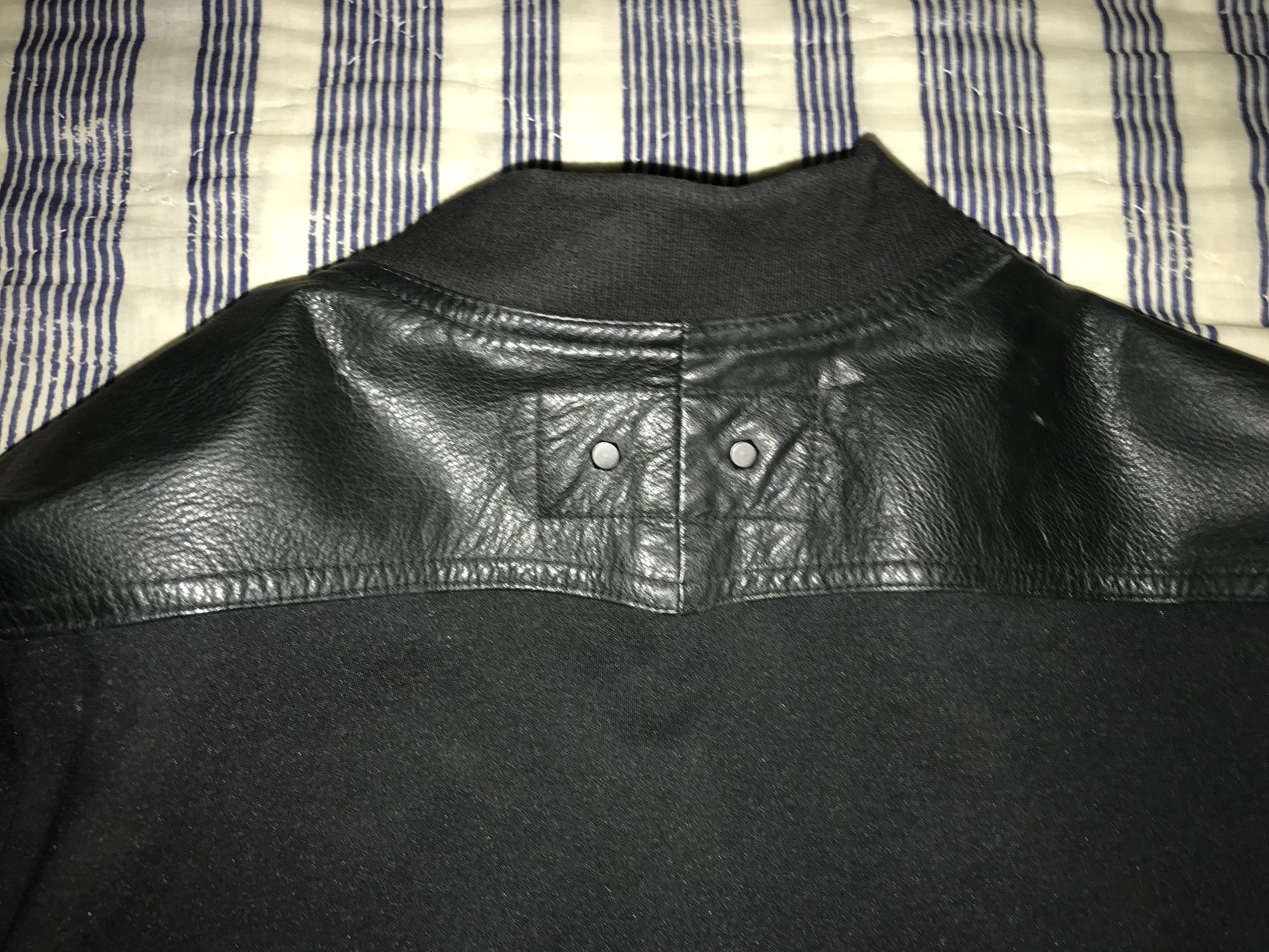 Alexander Wang Black Leather Jacket Size US M / EU 48-50 / 2 - 5 Thumbnail
