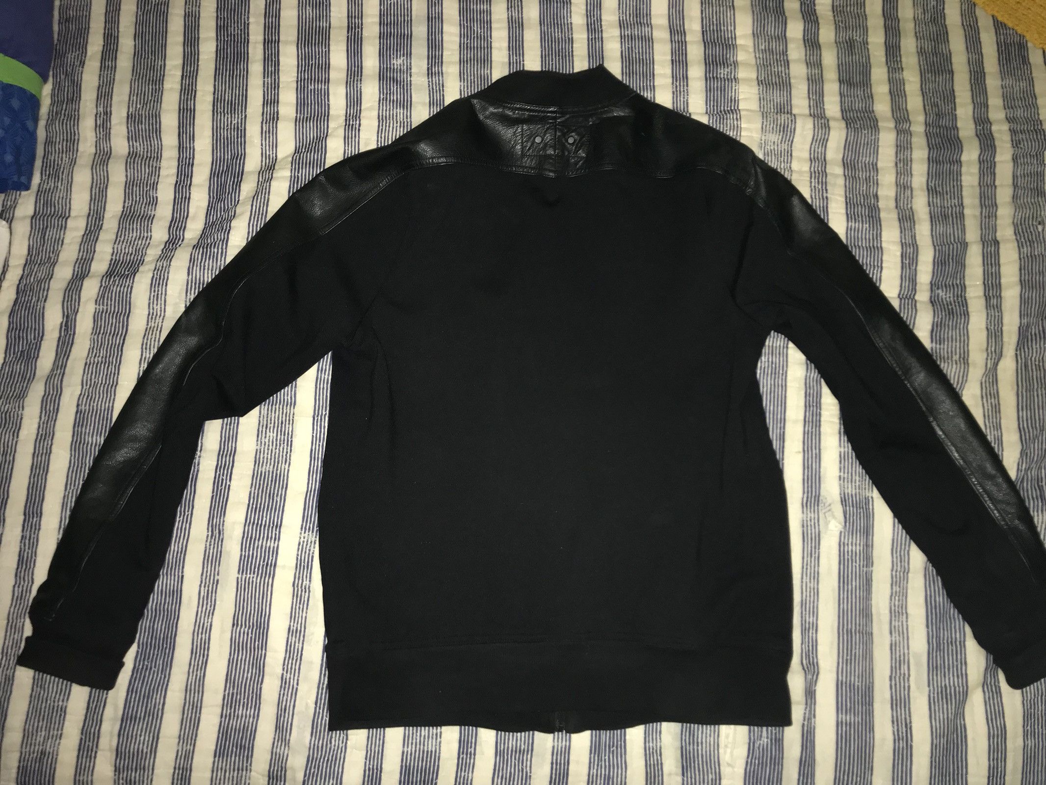 Alexander Wang Black Leather Jacket Size US M / EU 48-50 / 2 - 4 Thumbnail