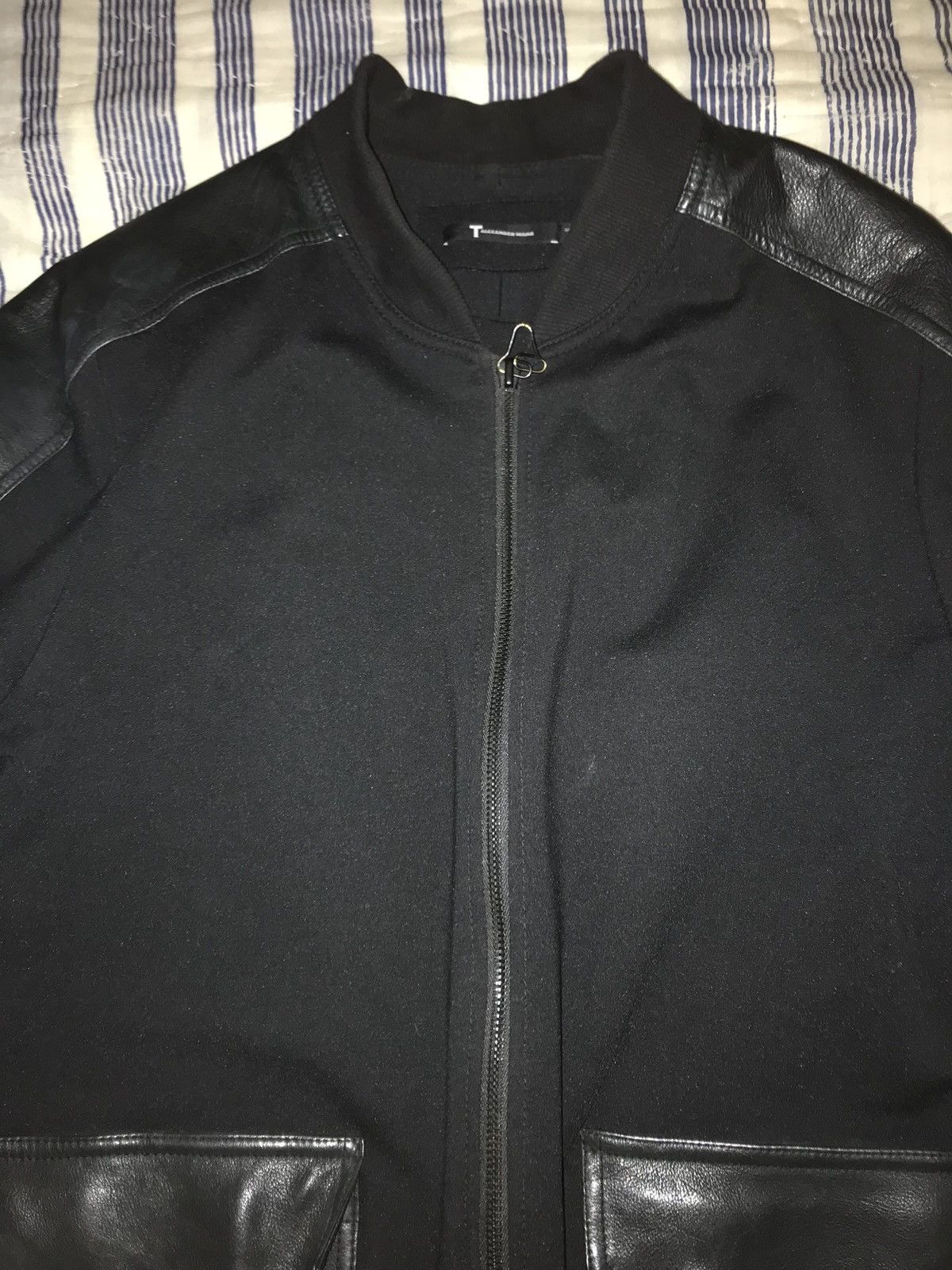 Alexander Wang Black Leather Jacket Size US M / EU 48-50 / 2 - 3 Thumbnail