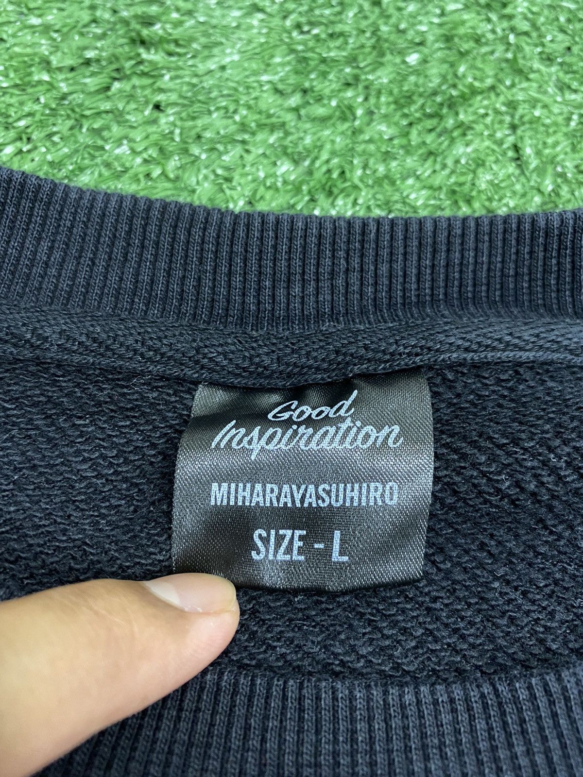 Japanese Brand × Maison MIHARA YASUHIRO Miharayasuhiro Good Inspiration Reconstructed Sweatshirt Size US L / EU 52-54 / 3 - 10 Thumbnail