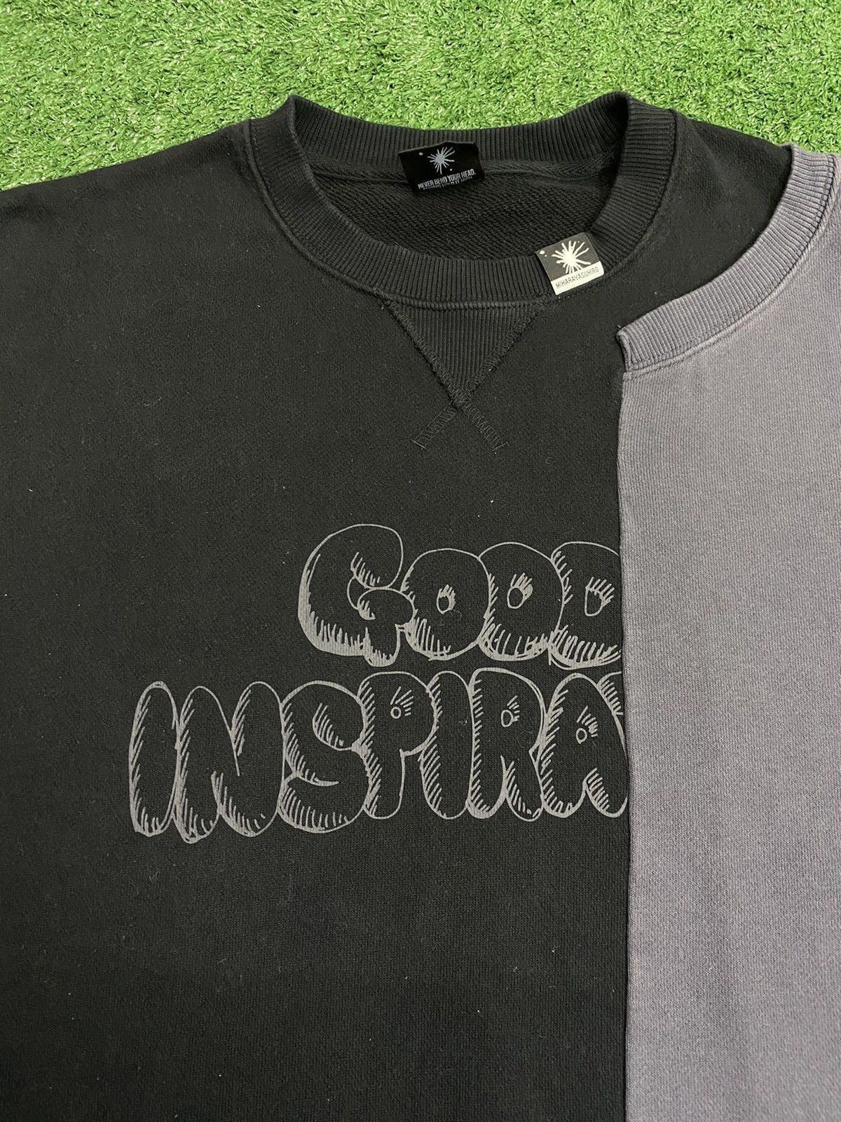 Japanese Brand × Maison MIHARA YASUHIRO Miharayasuhiro Good Inspiration Reconstructed Sweatshirt Size US L / EU 52-54 / 3 - 3 Thumbnail