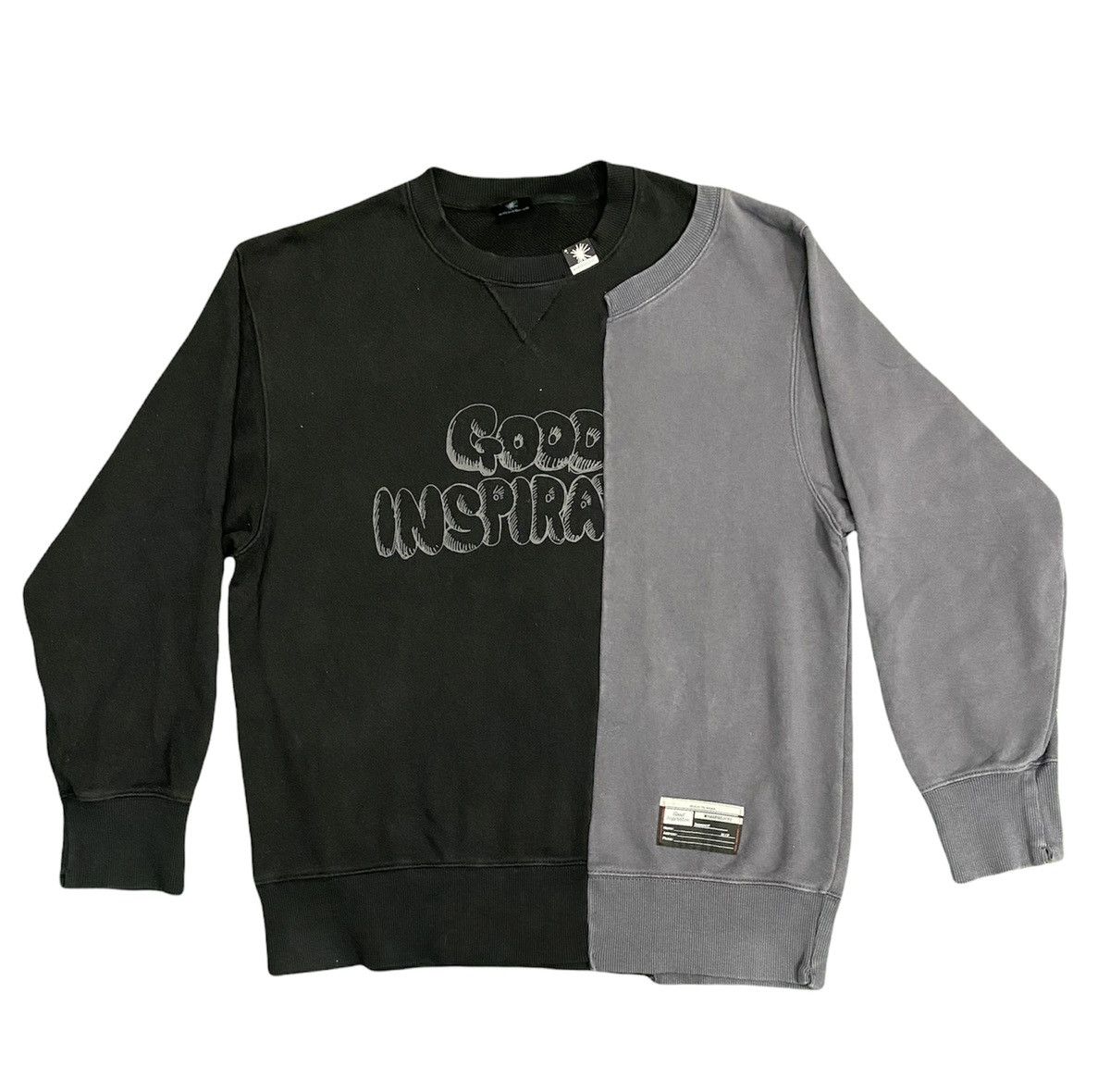 Japanese Brand × Maison MIHARA YASUHIRO Miharayasuhiro Good Inspiration Reconstructed Sweatshirt Size US L / EU 52-54 / 3 - 1 Thumbnail