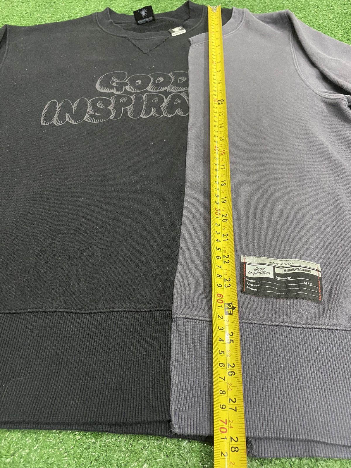 Japanese Brand × Maison MIHARA YASUHIRO Miharayasuhiro Good Inspiration Reconstructed Sweatshirt Size US L / EU 52-54 / 3 - 15 Thumbnail
