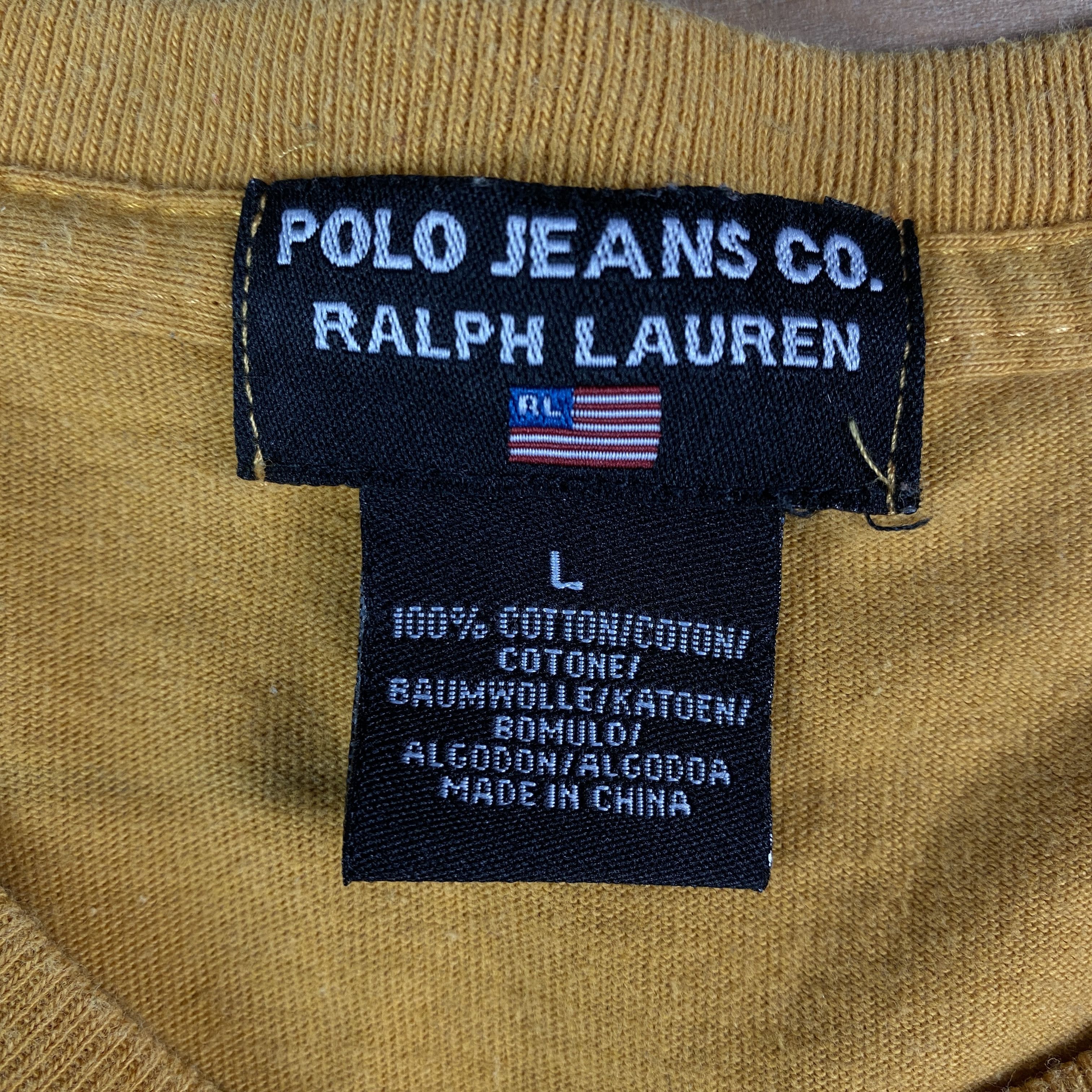 Polo Ralph Lauren × Ralph Lauren × Vintage Mens Polo Jeans Vintage Long Sleeve Size L Size US L / EU 52-54 / 3 - 5 Thumbnail