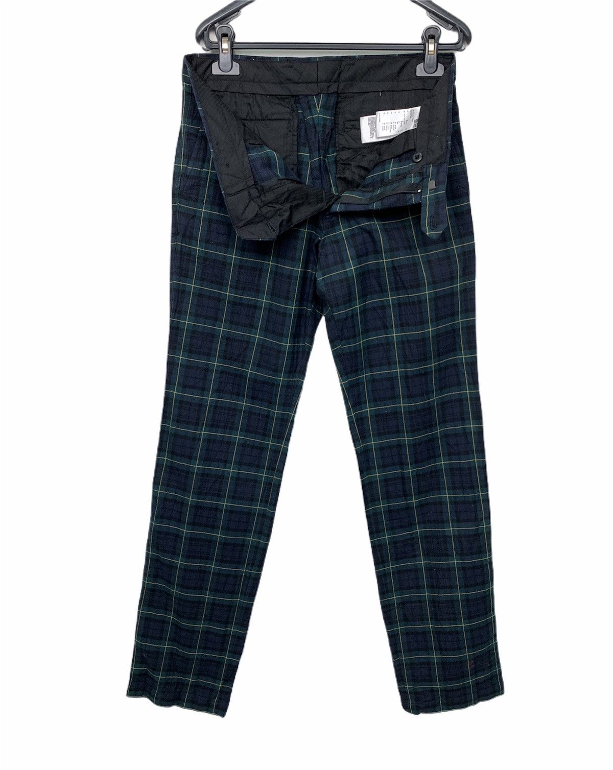 Japanese Brand × Seditionaries × Uniqlo UNIQLO Tartan Plaid Pleated Pocket Punk Casual Trouser Pant Size US 32 / EU 48 - 3 Thumbnail