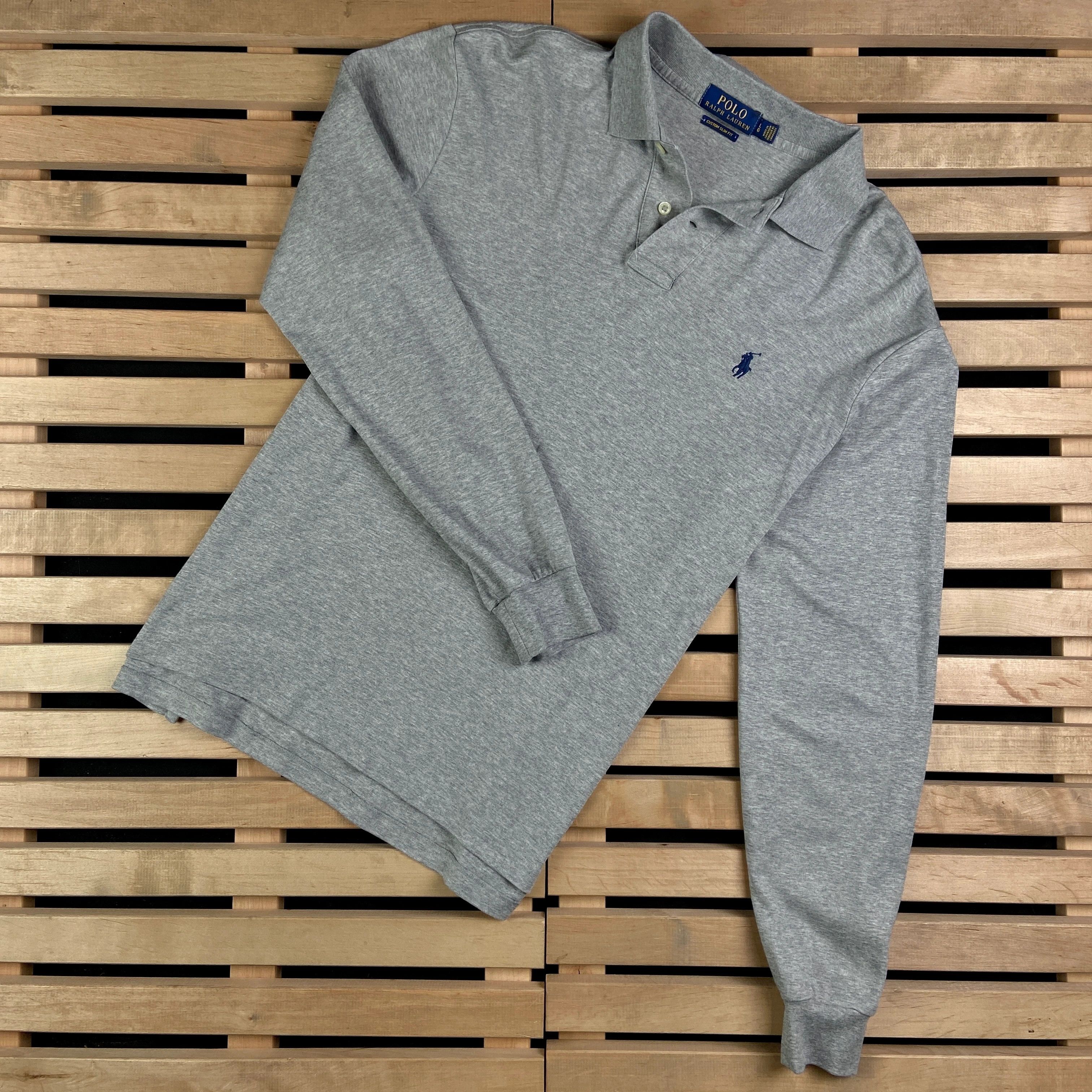 Polo Ralph Lauren × Ralph Lauren Mens Polo Long Sleeve Ralph Lauren Size L Size US L / EU 52-54 / 3 - 1 Thumbnail