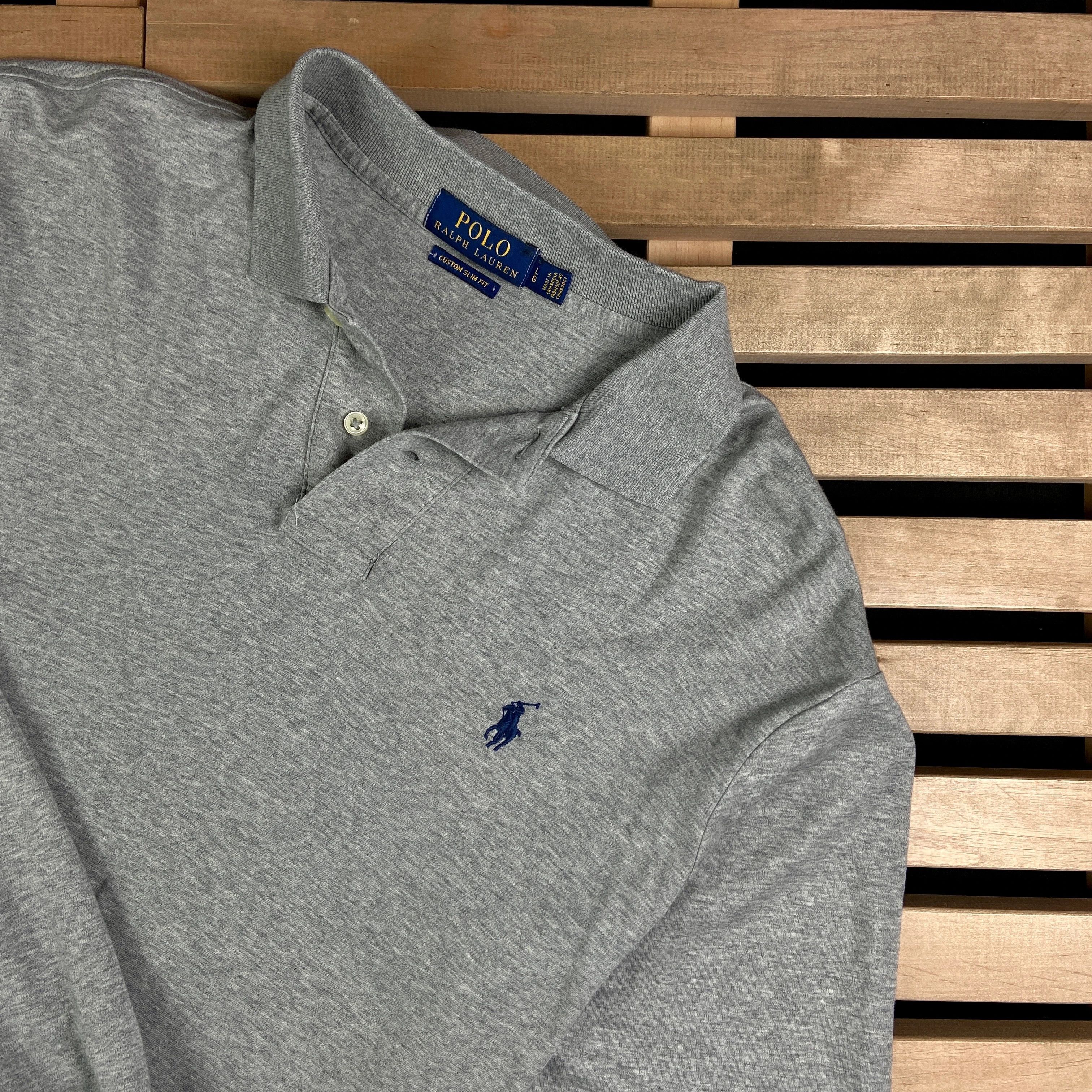 Polo Ralph Lauren × Ralph Lauren Mens Polo Long Sleeve Ralph Lauren Size L Size US L / EU 52-54 / 3 - 2 Thumbnail