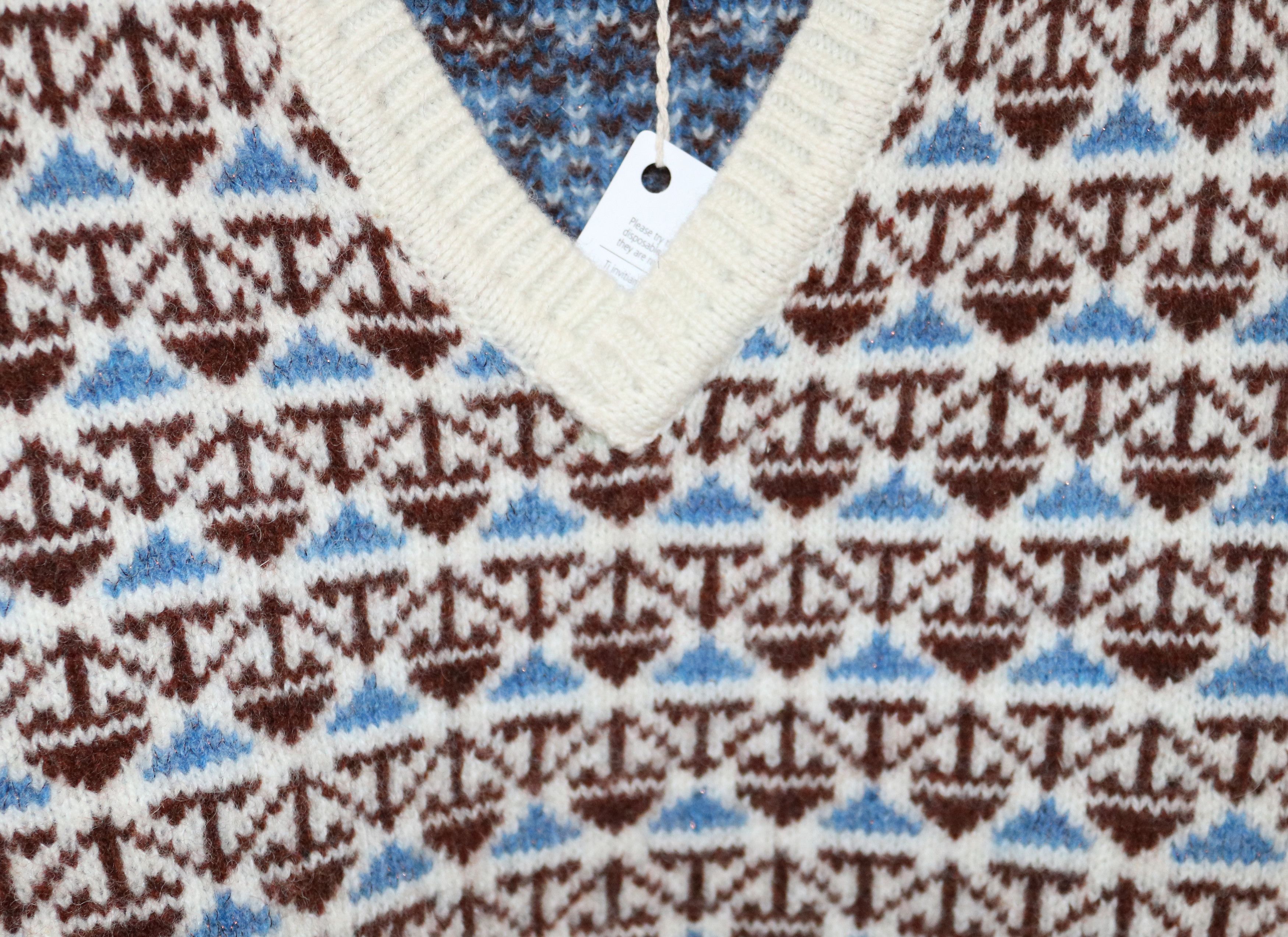 Raf Simons Raf Simons Jacquard Sweater Size Small Size US S / EU 44-46 / 1 - 2 Thumbnail