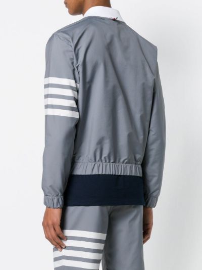 Thom Browne SS19 4-Bar Swim Tech Bomber Size US S / EU 44-46 / 1 - 2 Thumbnail
