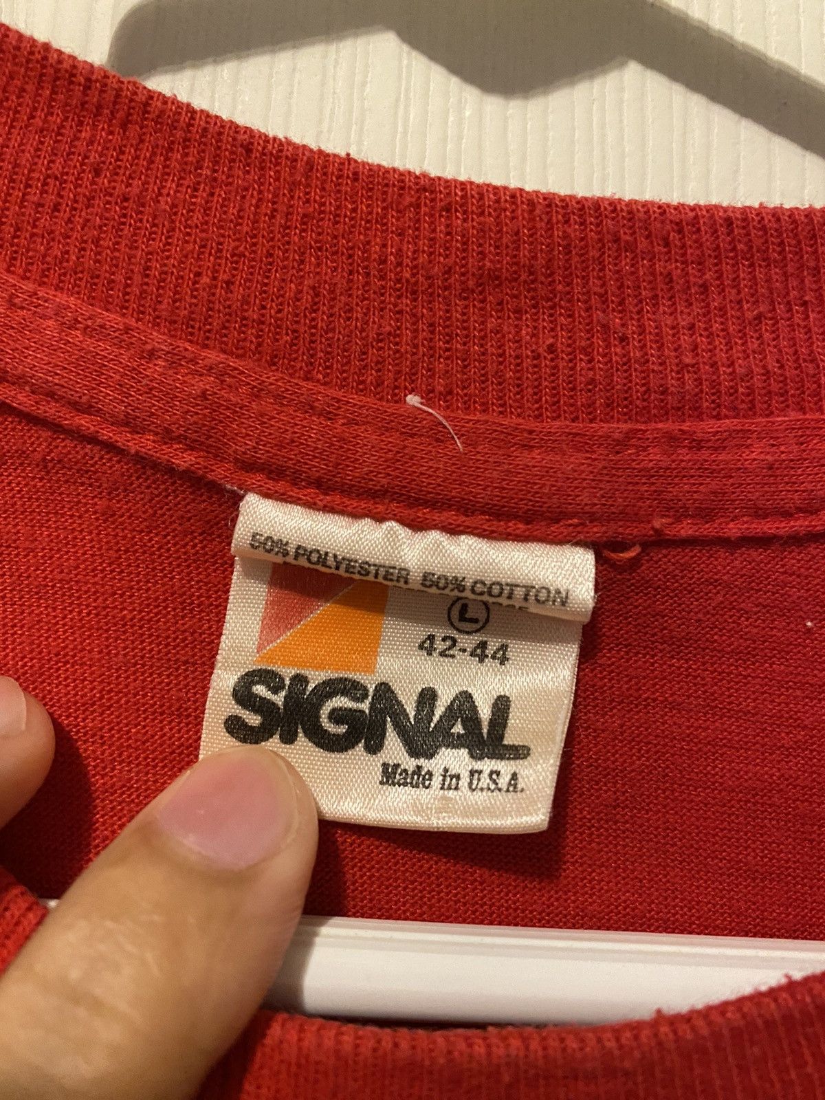 Jordan Brand Vintage Red Bulls Single Stitch Tee Size US M / EU 48-50 / 2 - 2 Thumbnail