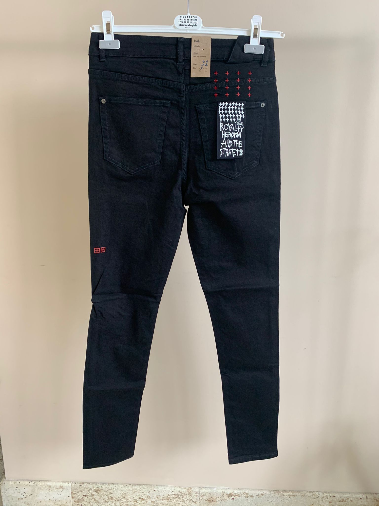 image of Ksubi Chitch Denim In Black Color, Men's (Size 31)