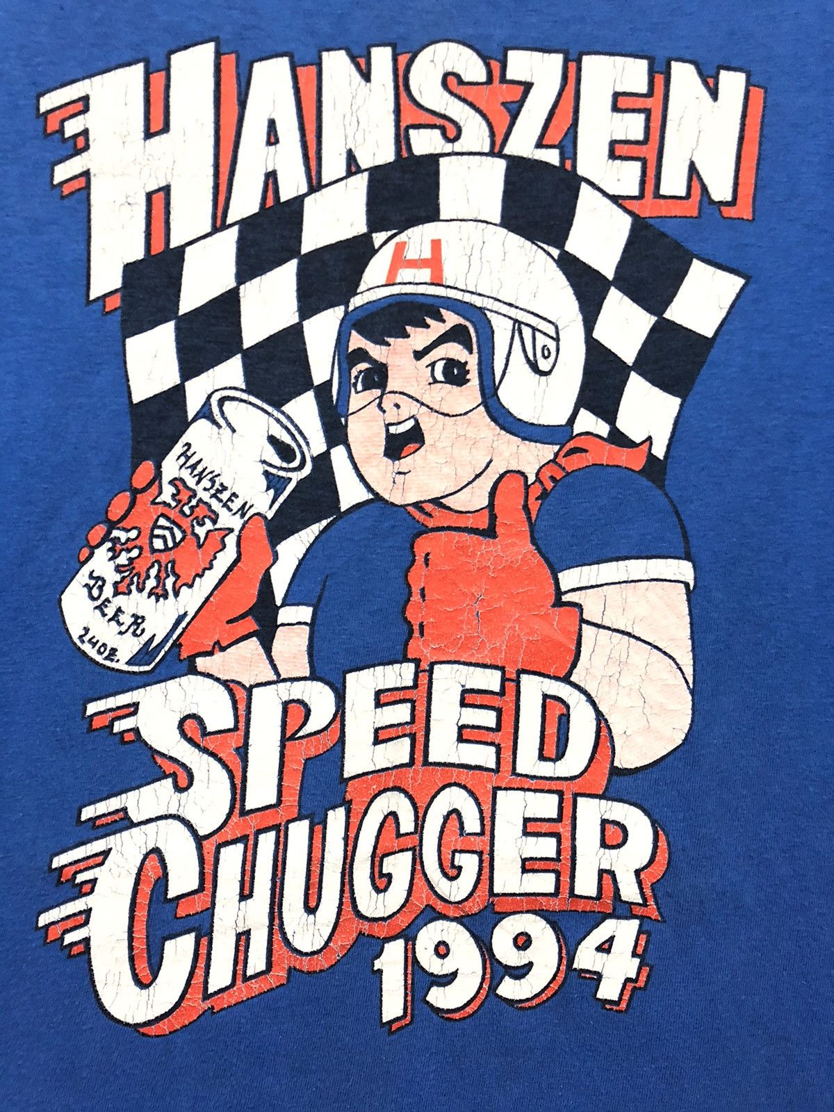 Cartoon Network × Vintage Vintage 1994 rare Speed Racer Hanszen T Shirt 90s Size US XL / EU 56 / 4 - 3 Thumbnail