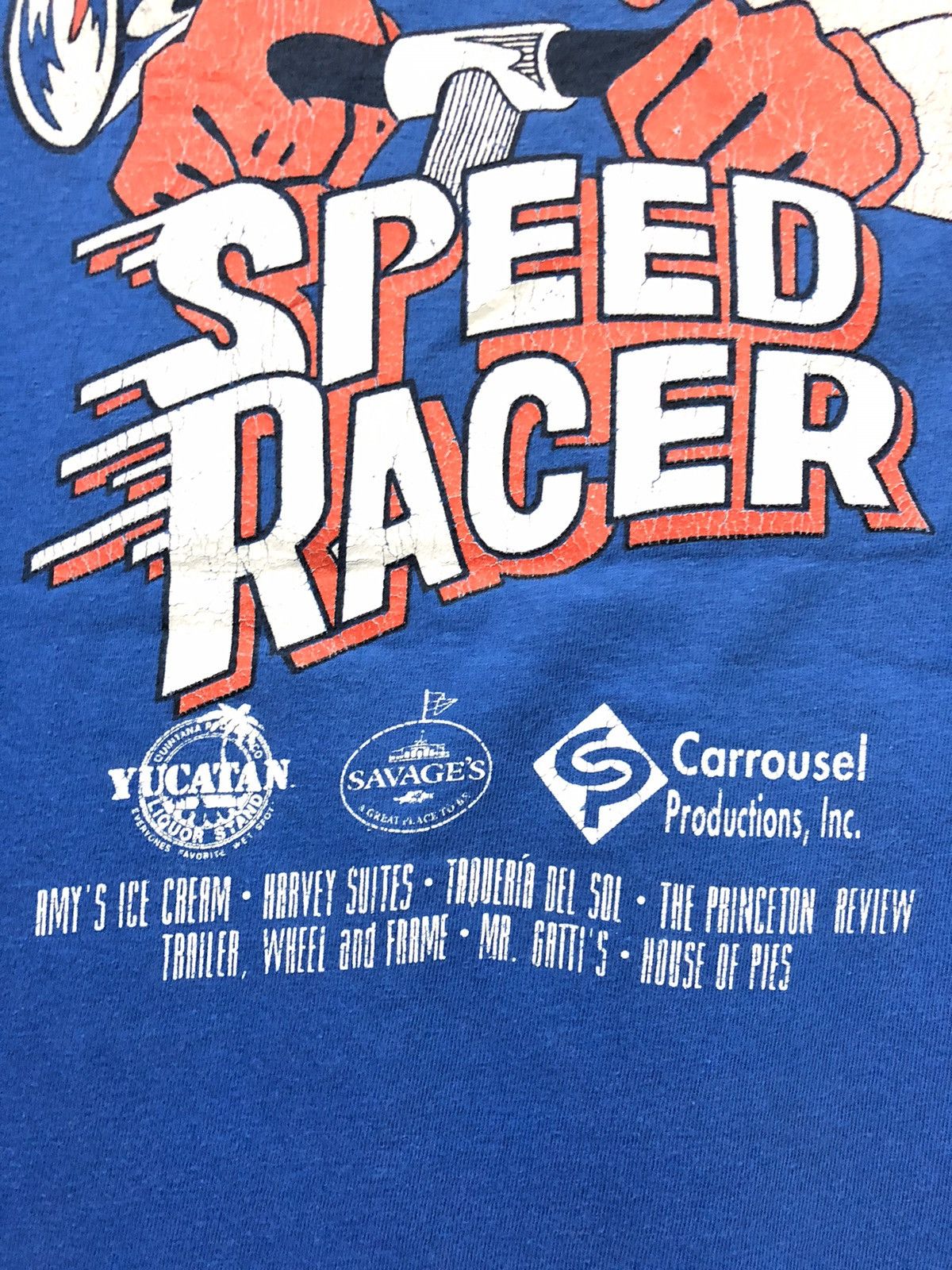 Cartoon Network × Vintage Vintage 1994 rare Speed Racer Hanszen T Shirt 90s Size US XL / EU 56 / 4 - 7 Thumbnail