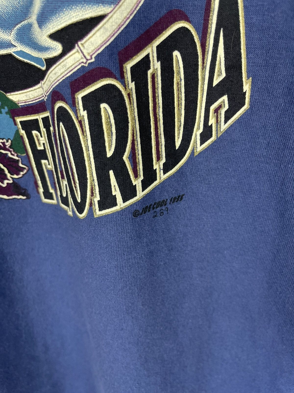 Other FOTL vintage Orlando magic city of Florida 90s band tee Size US M / EU 48-50 / 2 - 6 Thumbnail