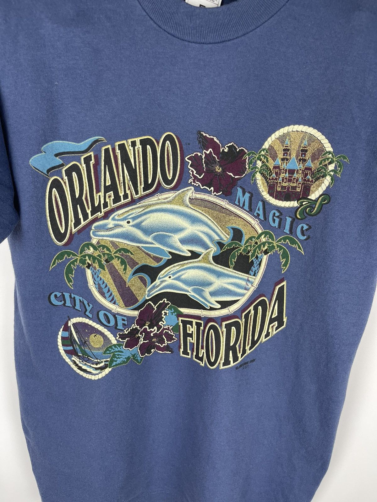 Other FOTL vintage Orlando magic city of Florida 90s band tee Size US M / EU 48-50 / 2 - 4 Thumbnail