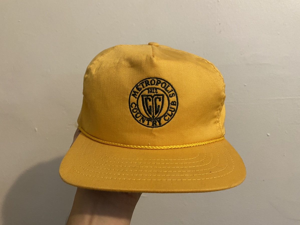 Vintage Metropolis Country Club 70s 80s Collegiate Cap