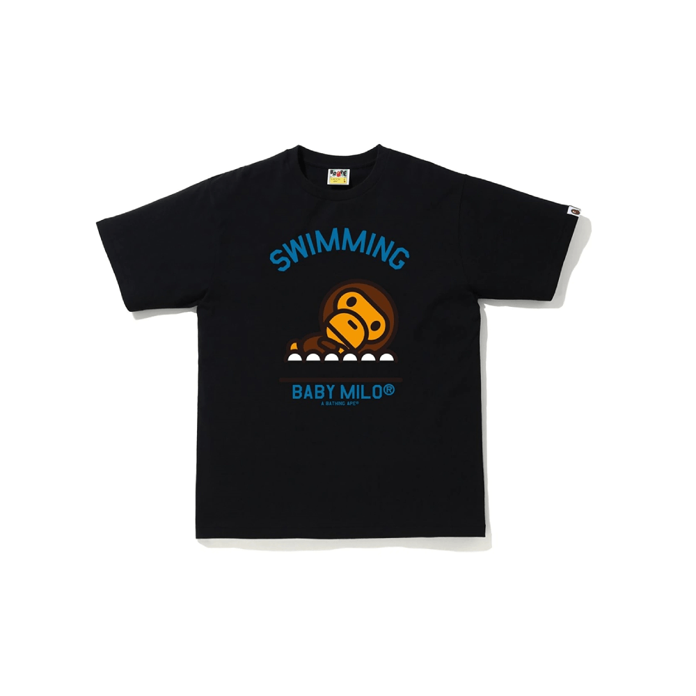 Bape SALE🔥 BAPE Milo Swimming Sports Tee Black Size US S / EU 44-46 / 1 - 1 Thumbnail