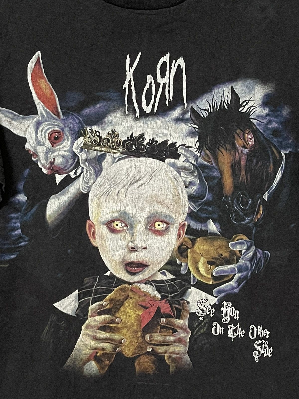 Band Tees × Vintage 💥Vintage Band Tees Korn "See You On The Other Side"💥 Size US M / EU 48-50 / 2 - 2 Thumbnail