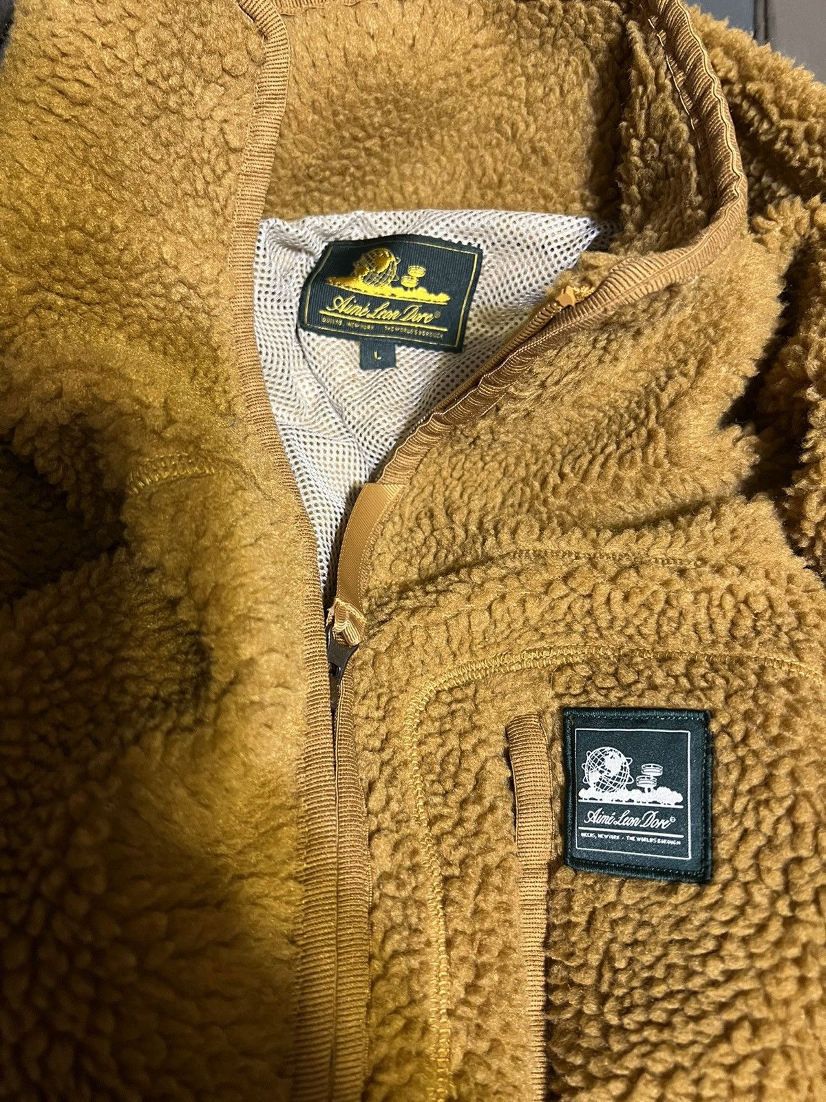 Aime Leon Dore Unisphere Full-Zip Fleece Jacket Size US L / EU 52-54 / 3 - 13 Thumbnail