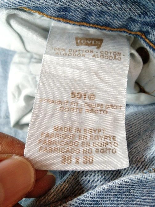 Levi's Vintage Levi's 501 Straight Leg Jeans 38x30 Size US 38 / EU 54 - 6 Thumbnail